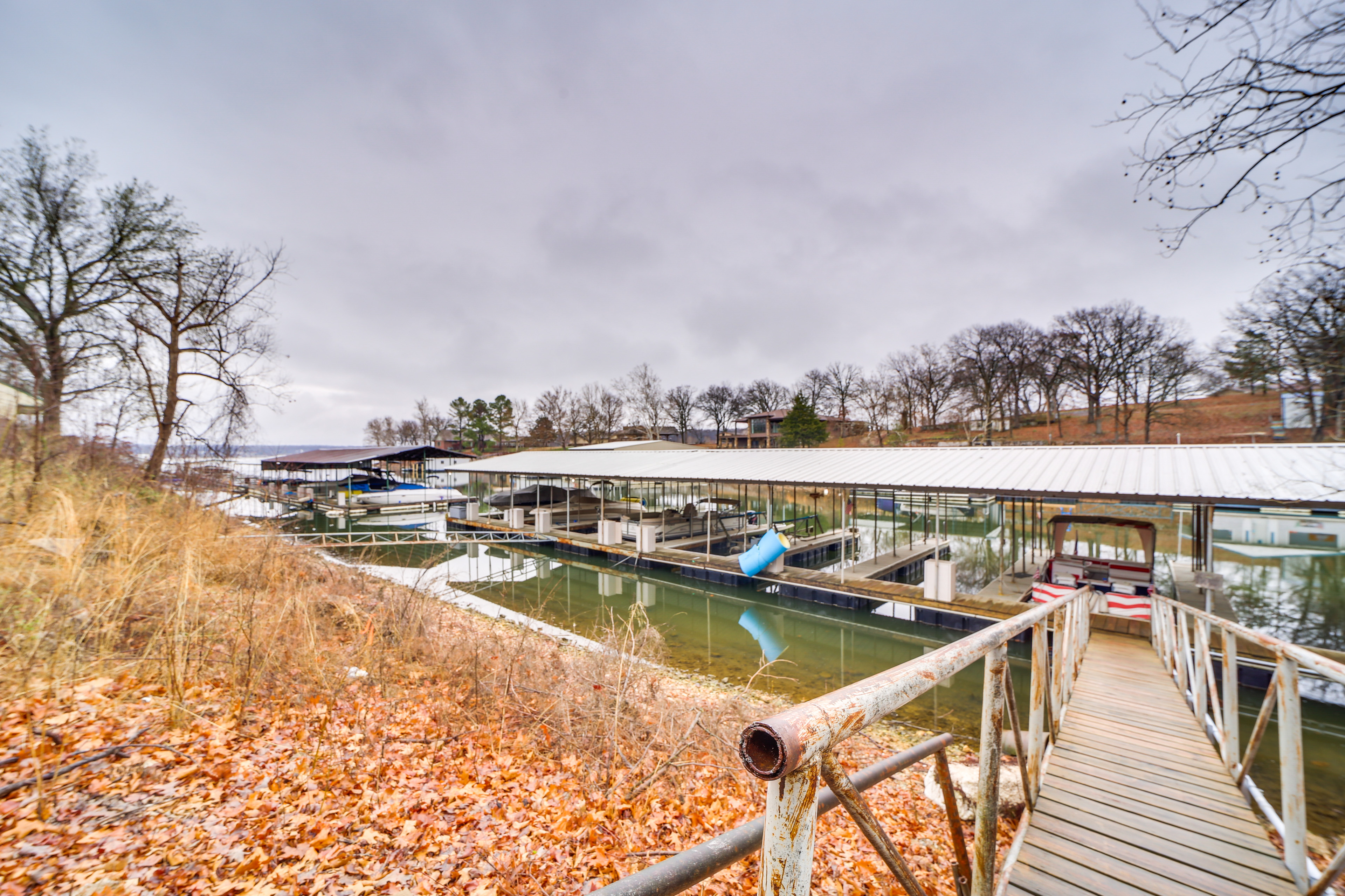 Property Image 2 - Eucha Lakefront Vacation Rental w/ Boat Slip