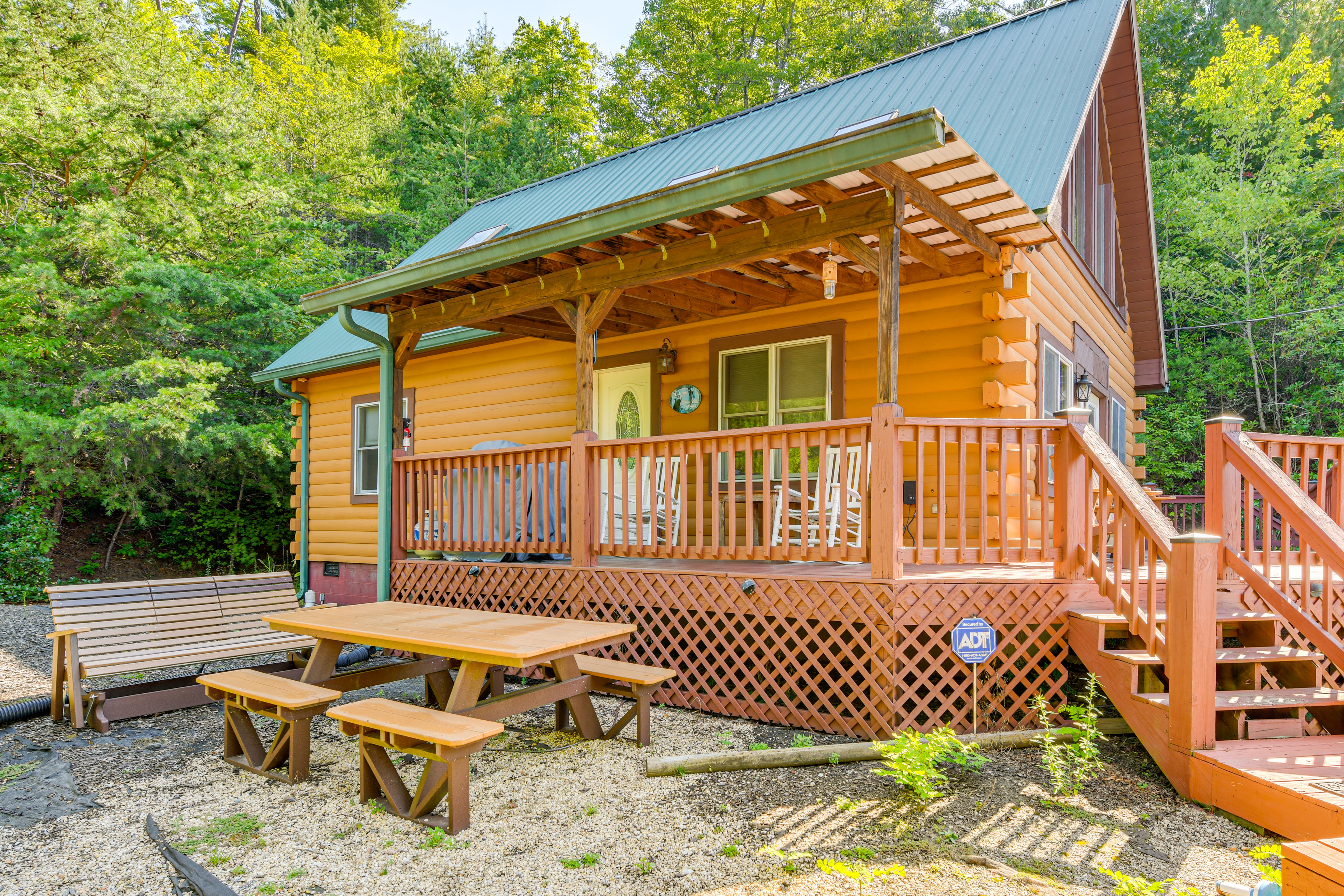 Property Image 2 - Bryson City Cabin Rental w/ Views & Hot Tub