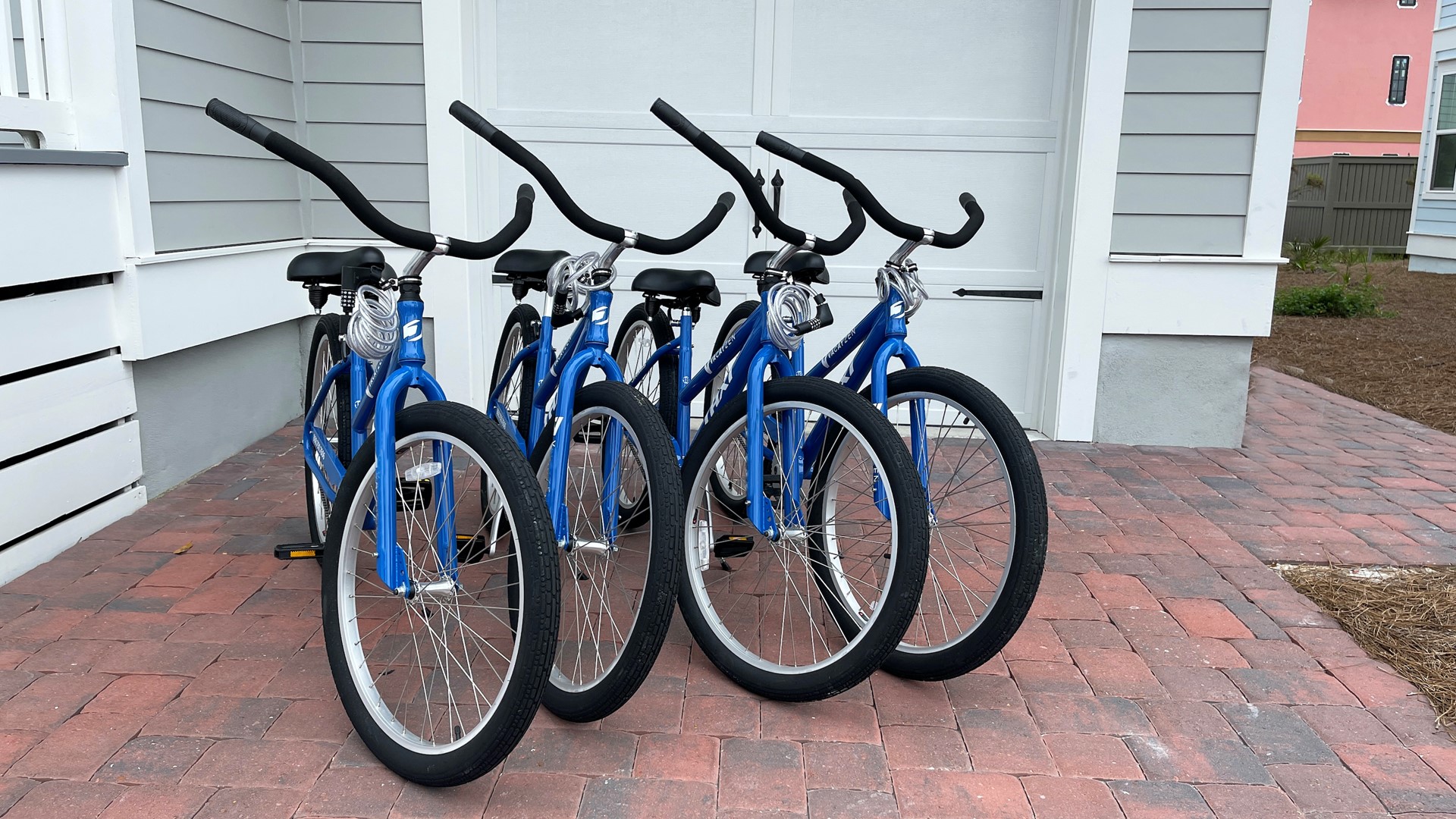 4 Bikes Included with Your Rental