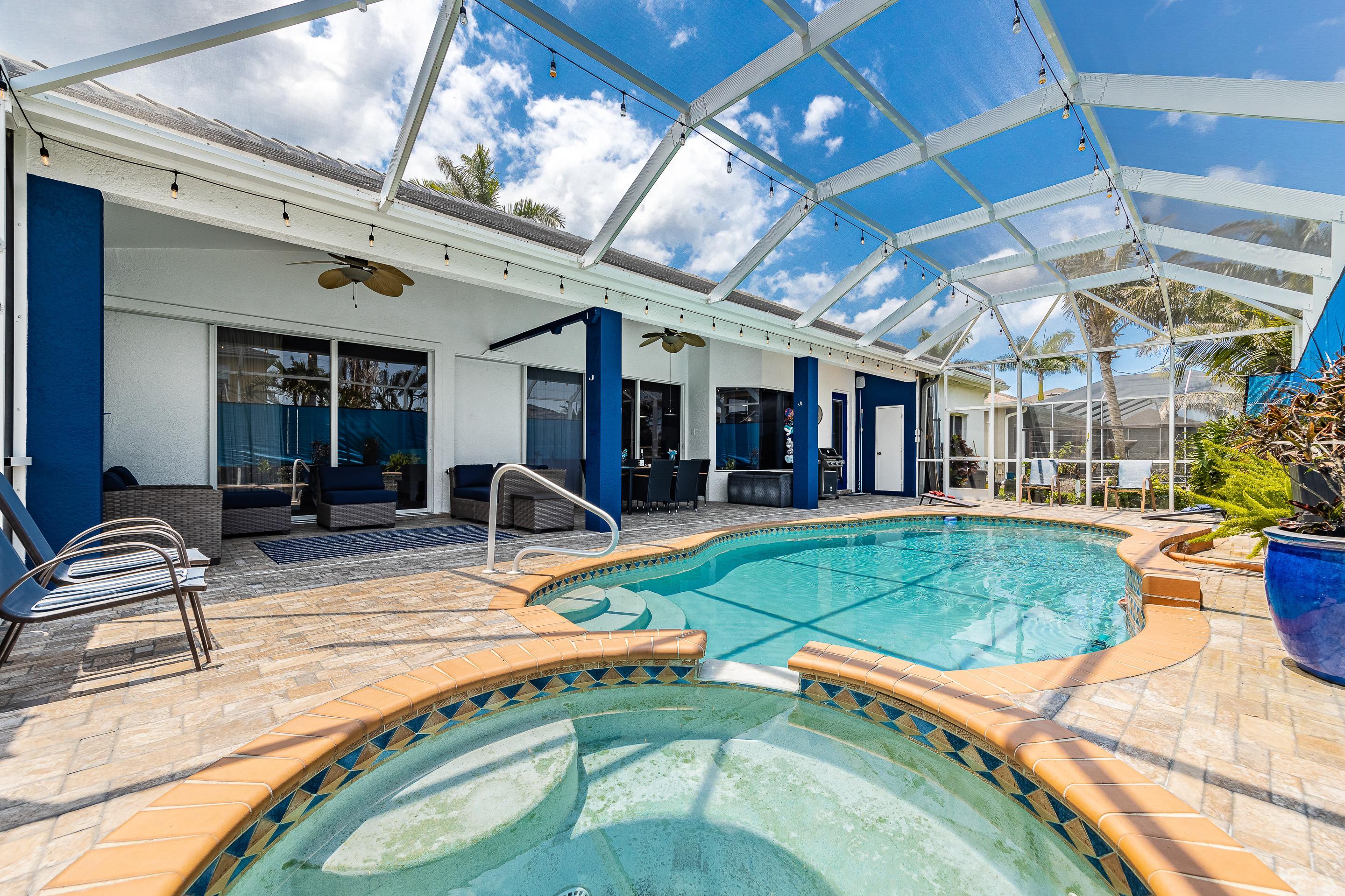 Private  pool Cape Coral Florida
