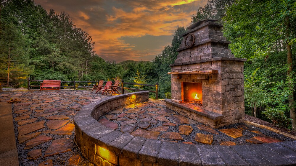 Property Image 2 - Black Bear Ridge- Hot Tub | Outdoor Firepit and Fireplace | Screened Porch