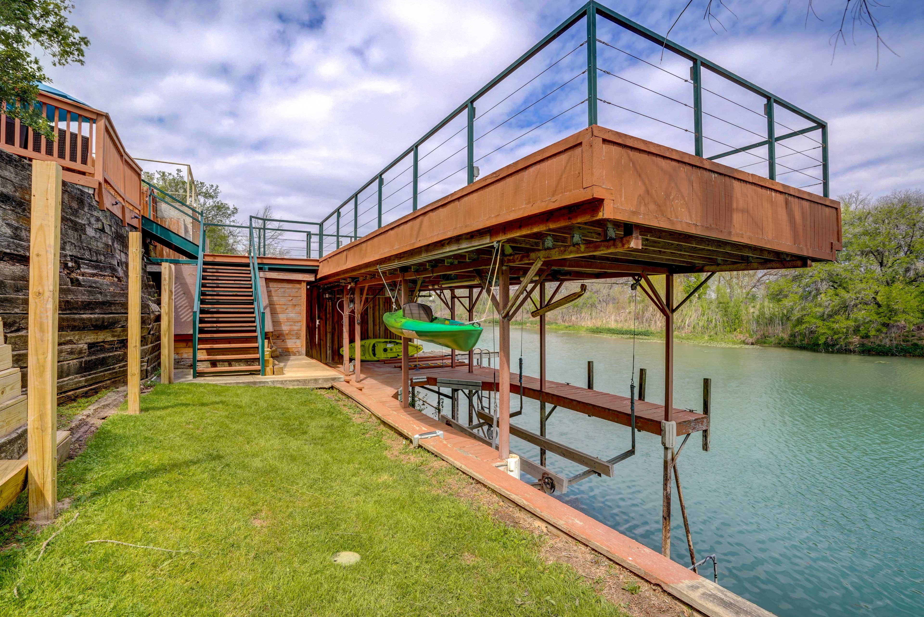 Property Image 1 - Private New Braunfels Home w/ Decks & River Access