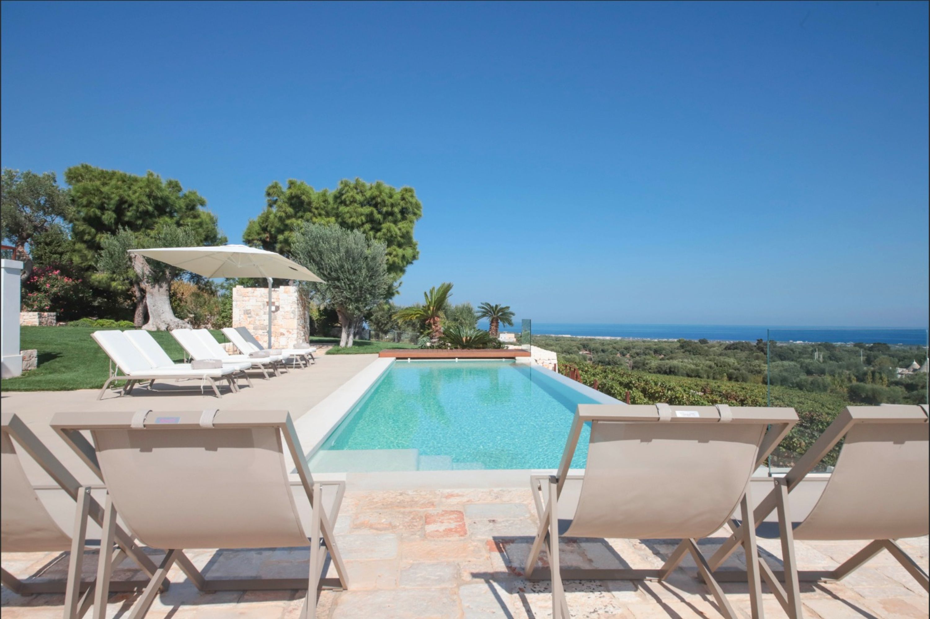 Property Image 1 - TD Tenuta Donna Madia Sea View Pool Over Vineyard