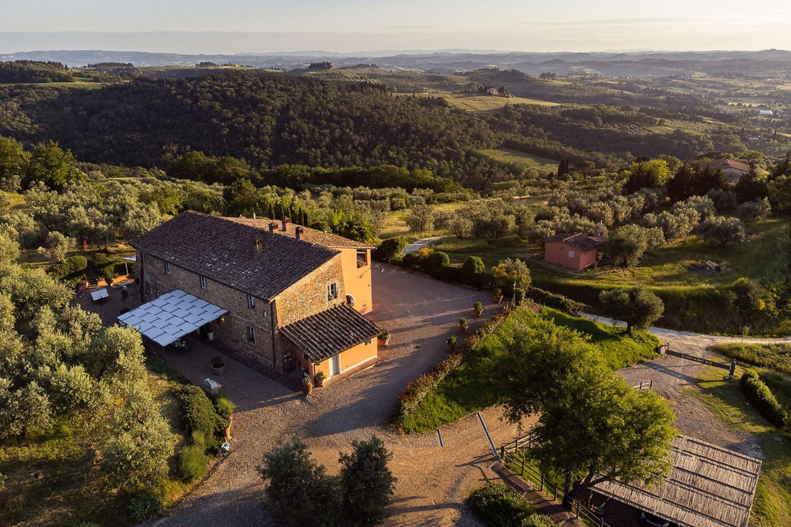 Property Image 1 - Villa with pool in splendid panoramic location  just 20 minutes from Florence-SOTTO COLLE - VILLA