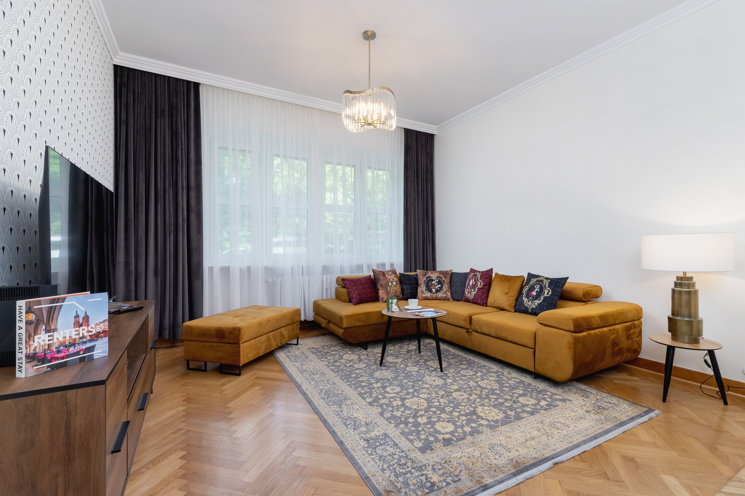 Property Image 1 - Lush Apartment with Comfortable Furnishings & Modern Facilities and Parking Place in Cracow