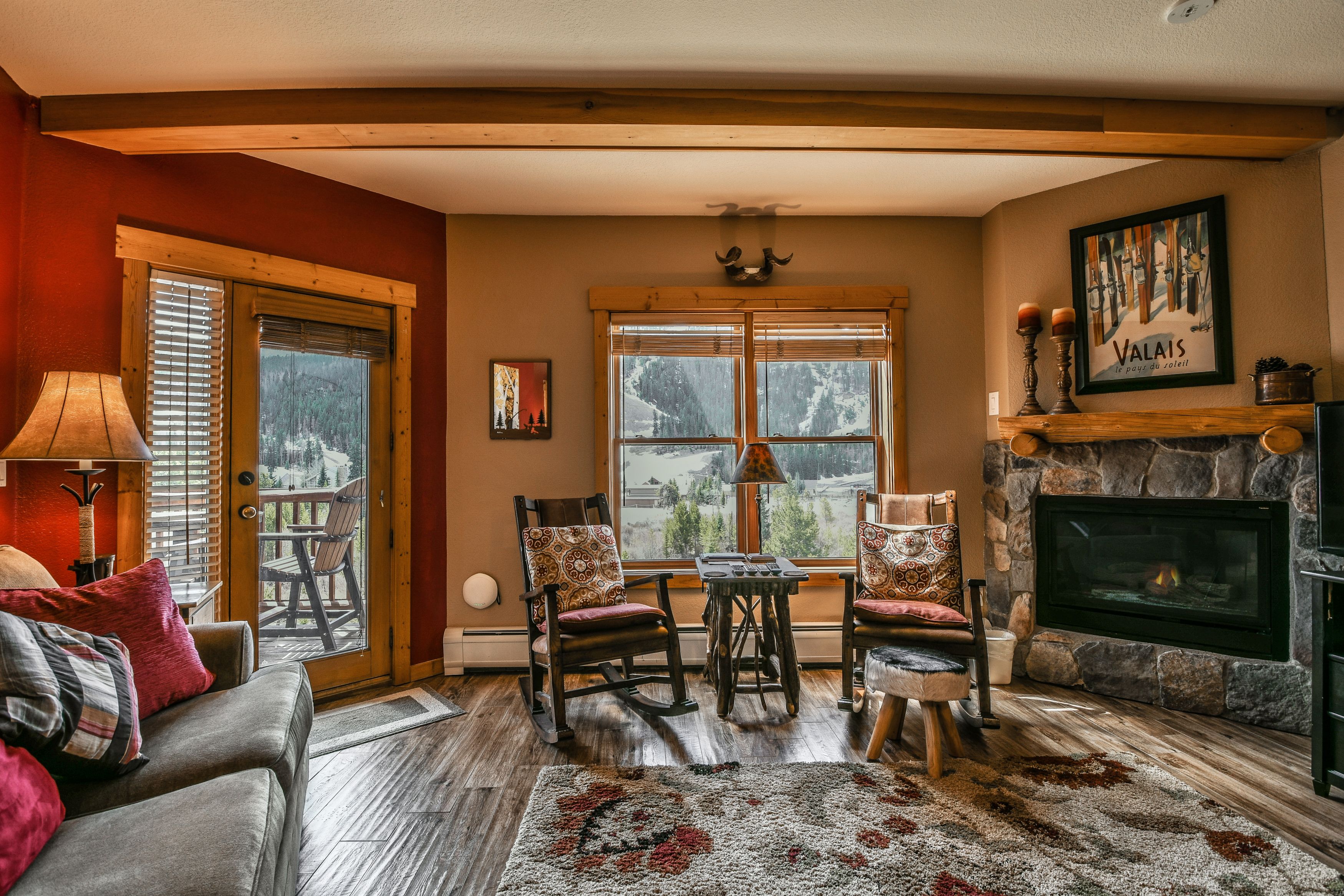 Living room with lots of seating