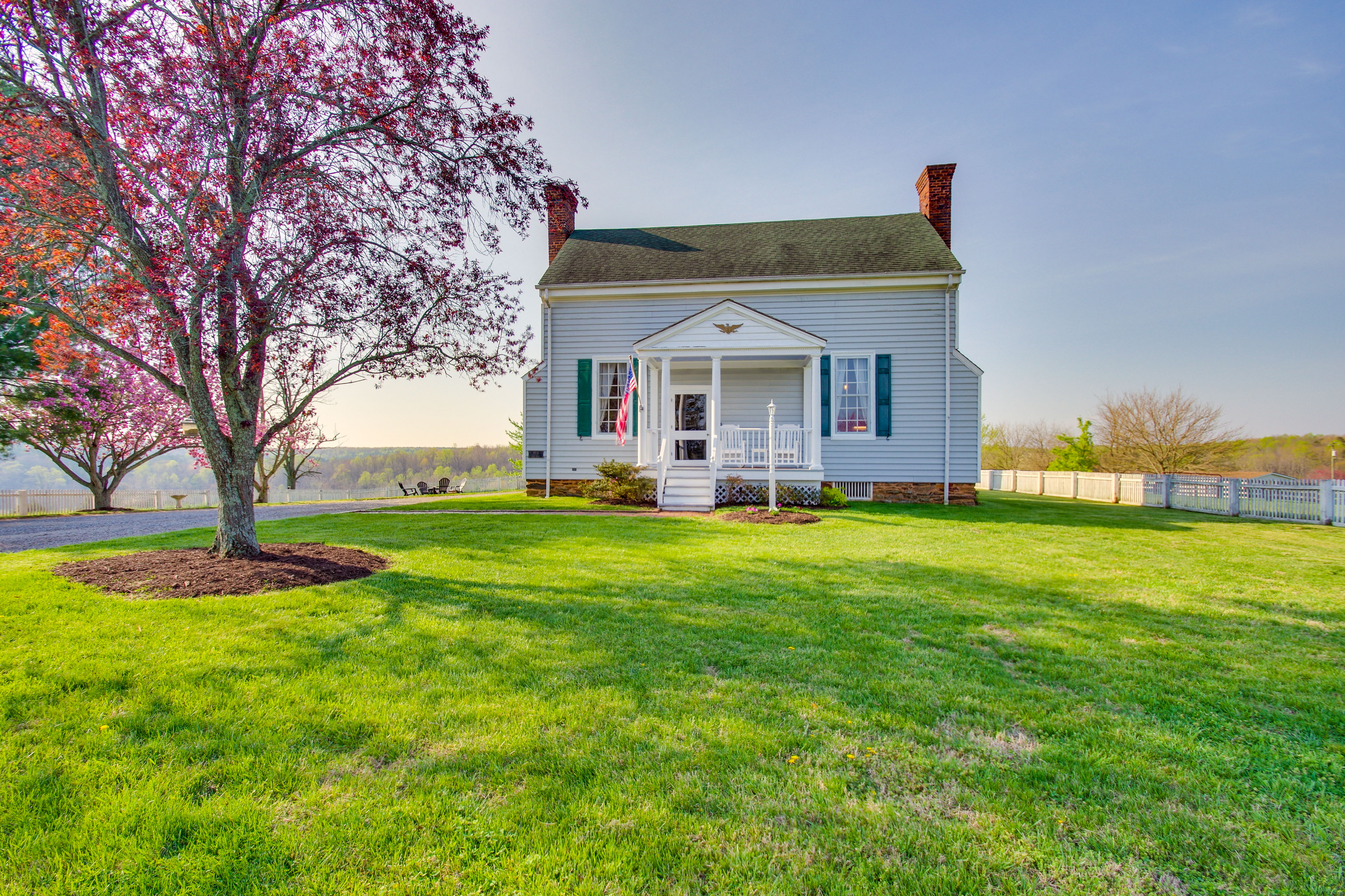 Property Image 1 - Idyllic Appomattox Home w/ Porch & Rocking Chairs!