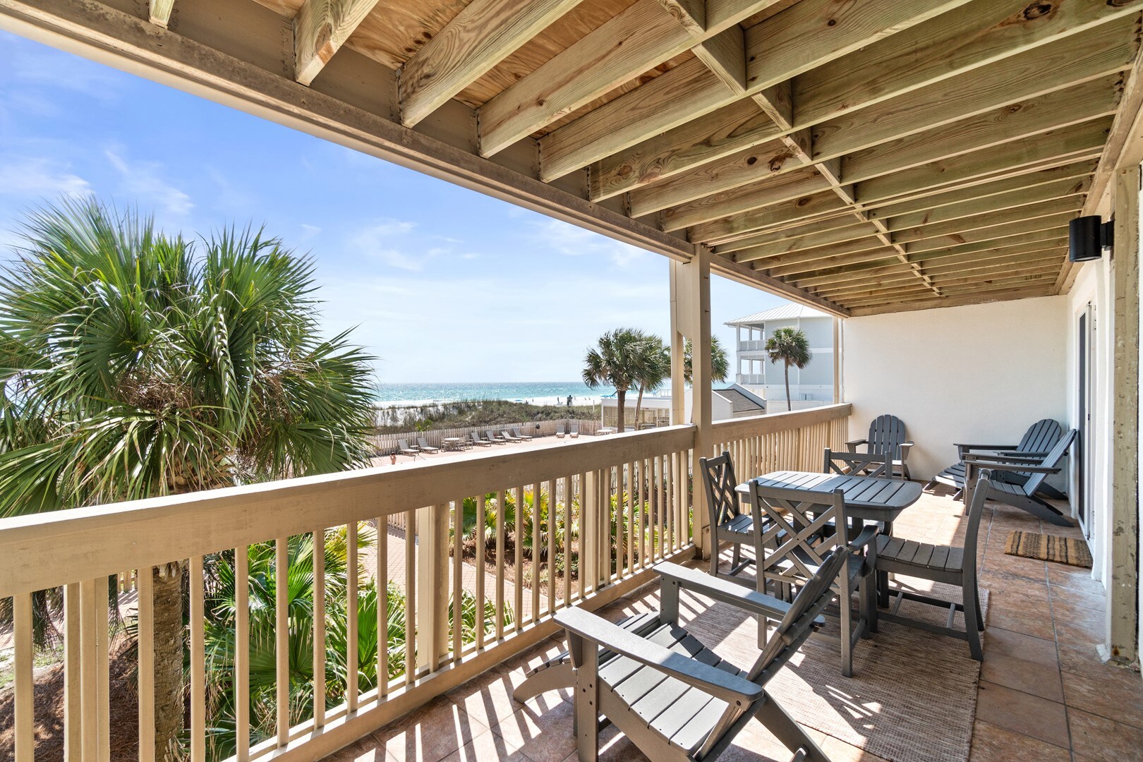 Spacious Balcony with Incredible Views