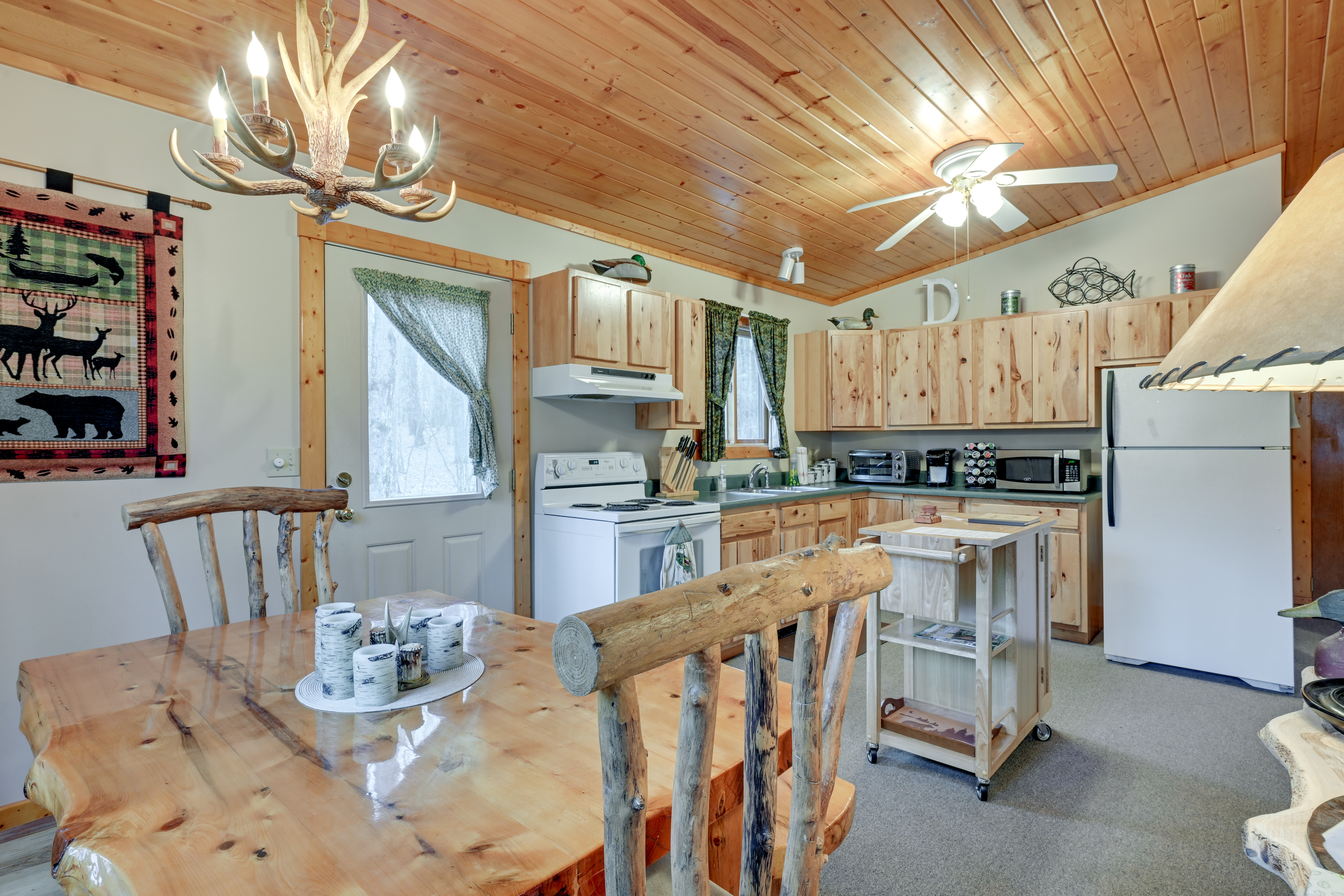 Property Image 2 - Secluded Farwell Cabin w/ Fire Pit & Gas Grill!
