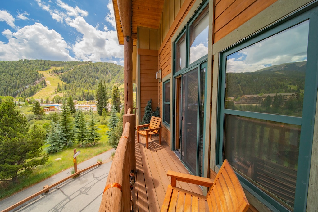 Large private balcony #summer