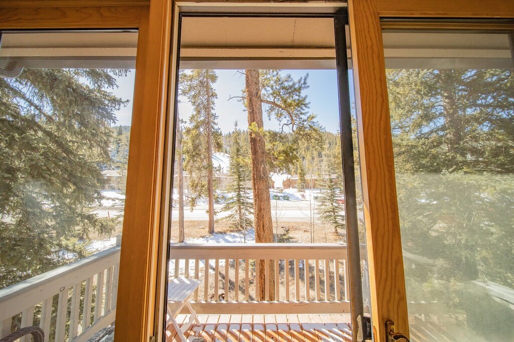 Sliding door to Keystone views! #winter
