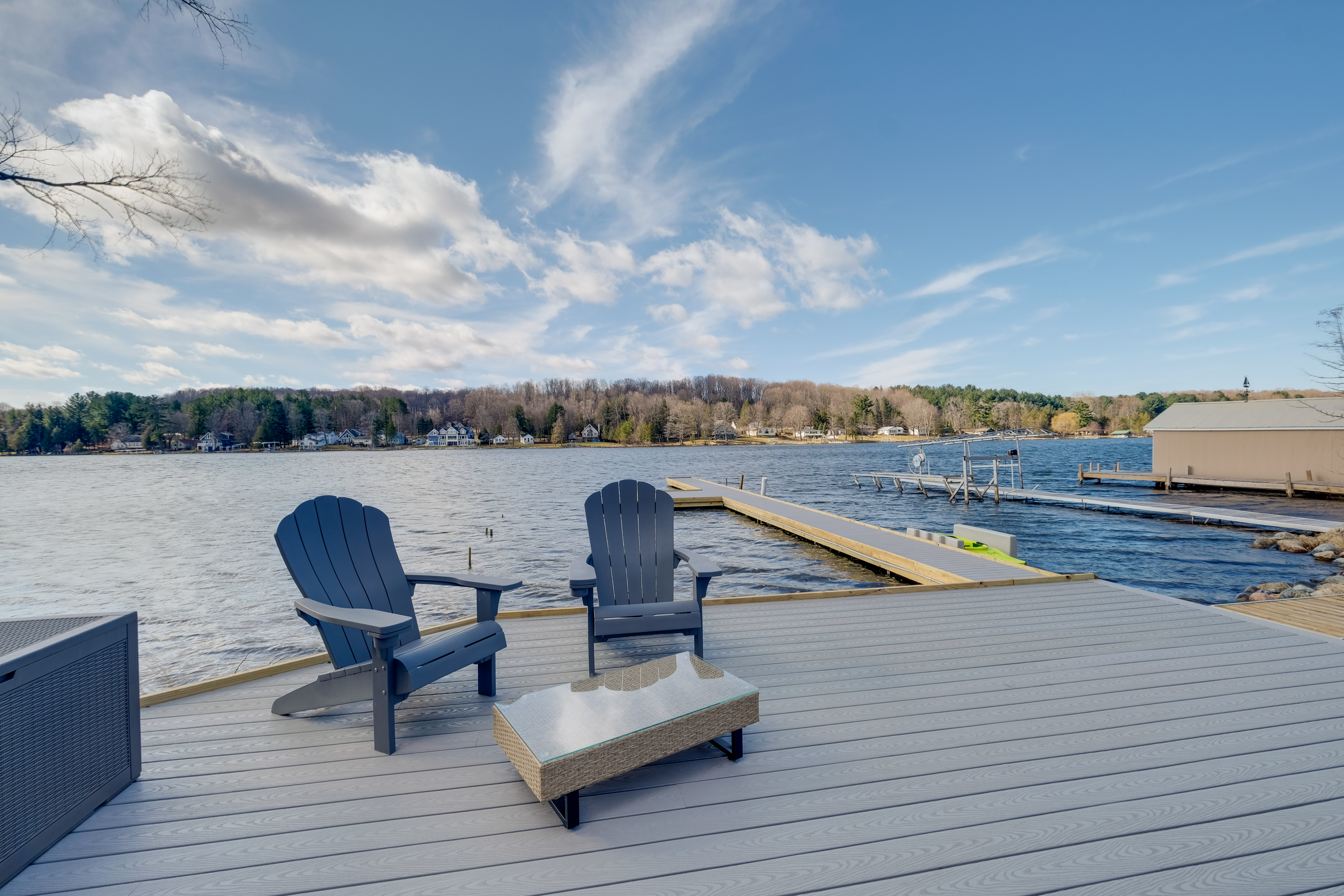 Property Image 2 - Clam Lake Vacation Rental w/ Dock & Deck!