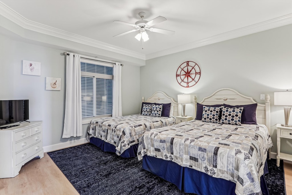 Guest Bedroom with Two Queen Beds at 3504 SeaCrest