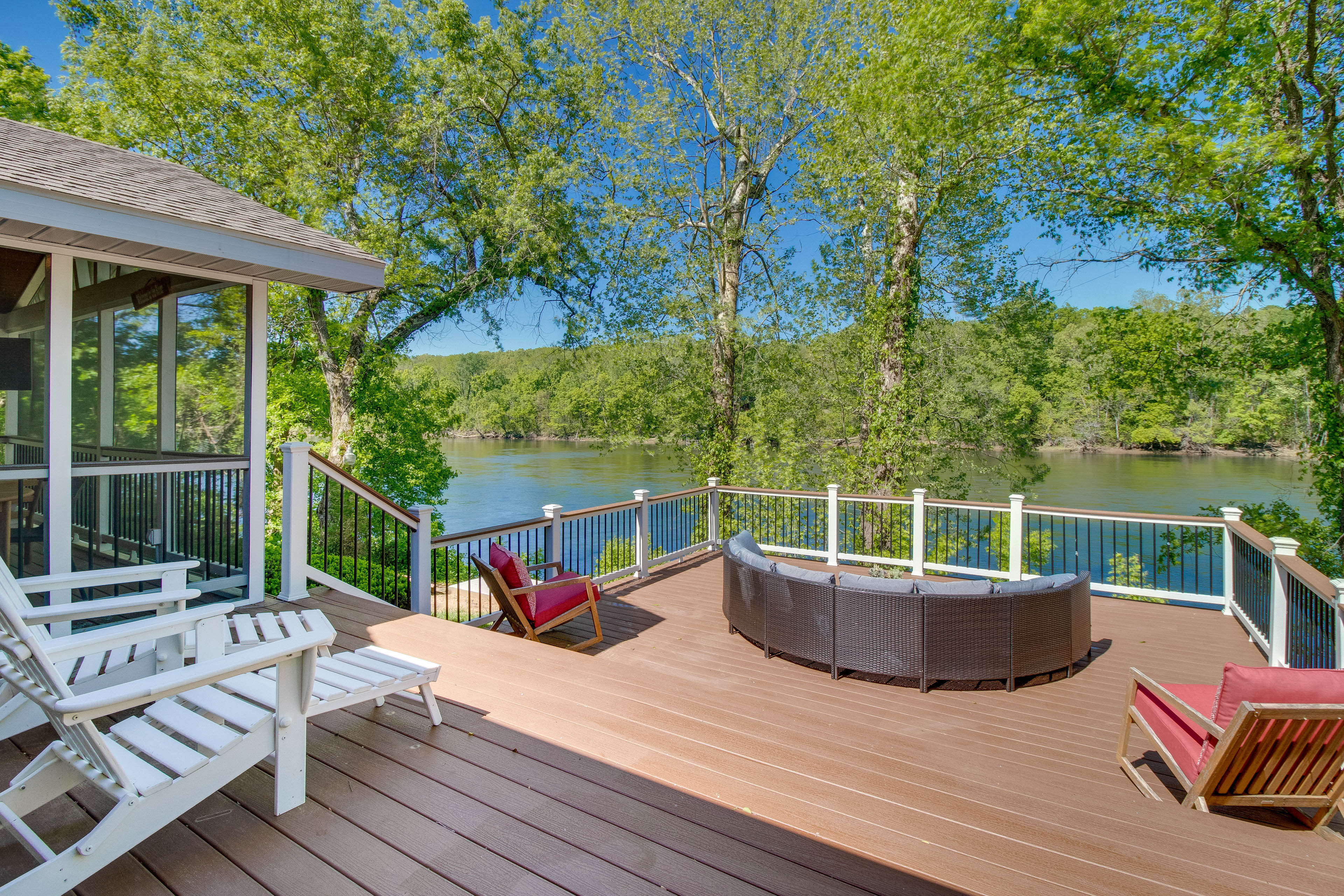 Property Image 1 - Fire Pit & Grill: Riverfront Home in Arkansas!