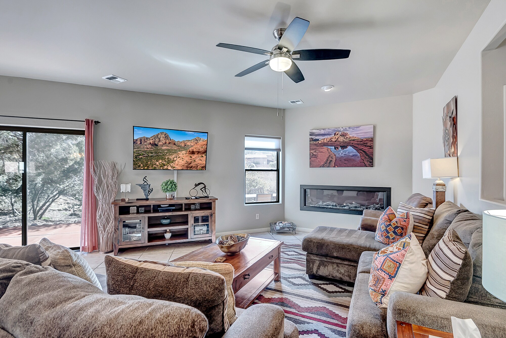 Spacious Living Room Area