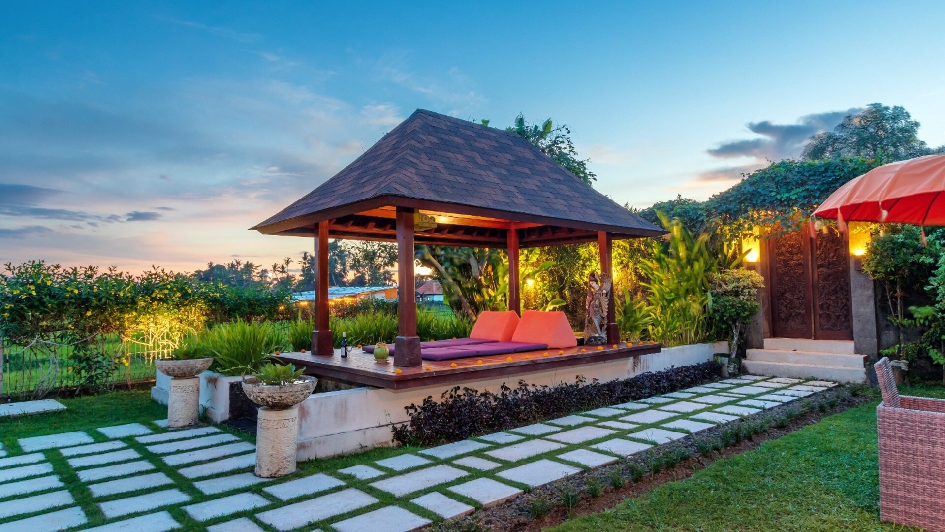 Property Image 1 - Airy 7BR Villa with Amazing Hot Tub & Pool, Bali Villa 2234