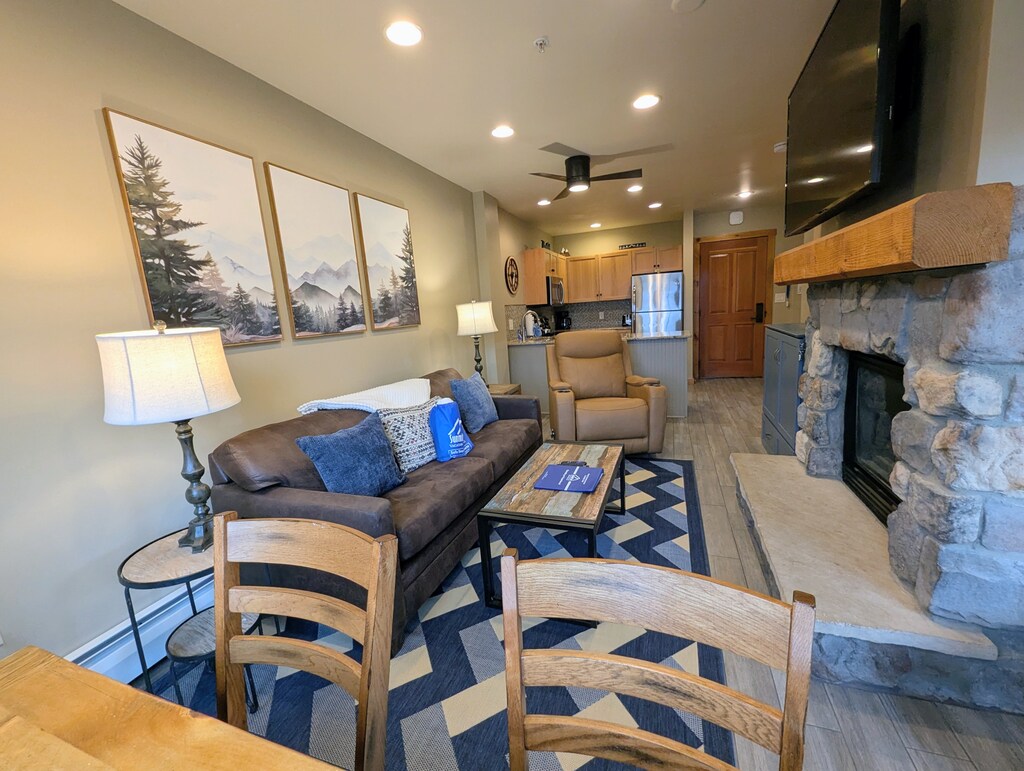 Inviting living room space