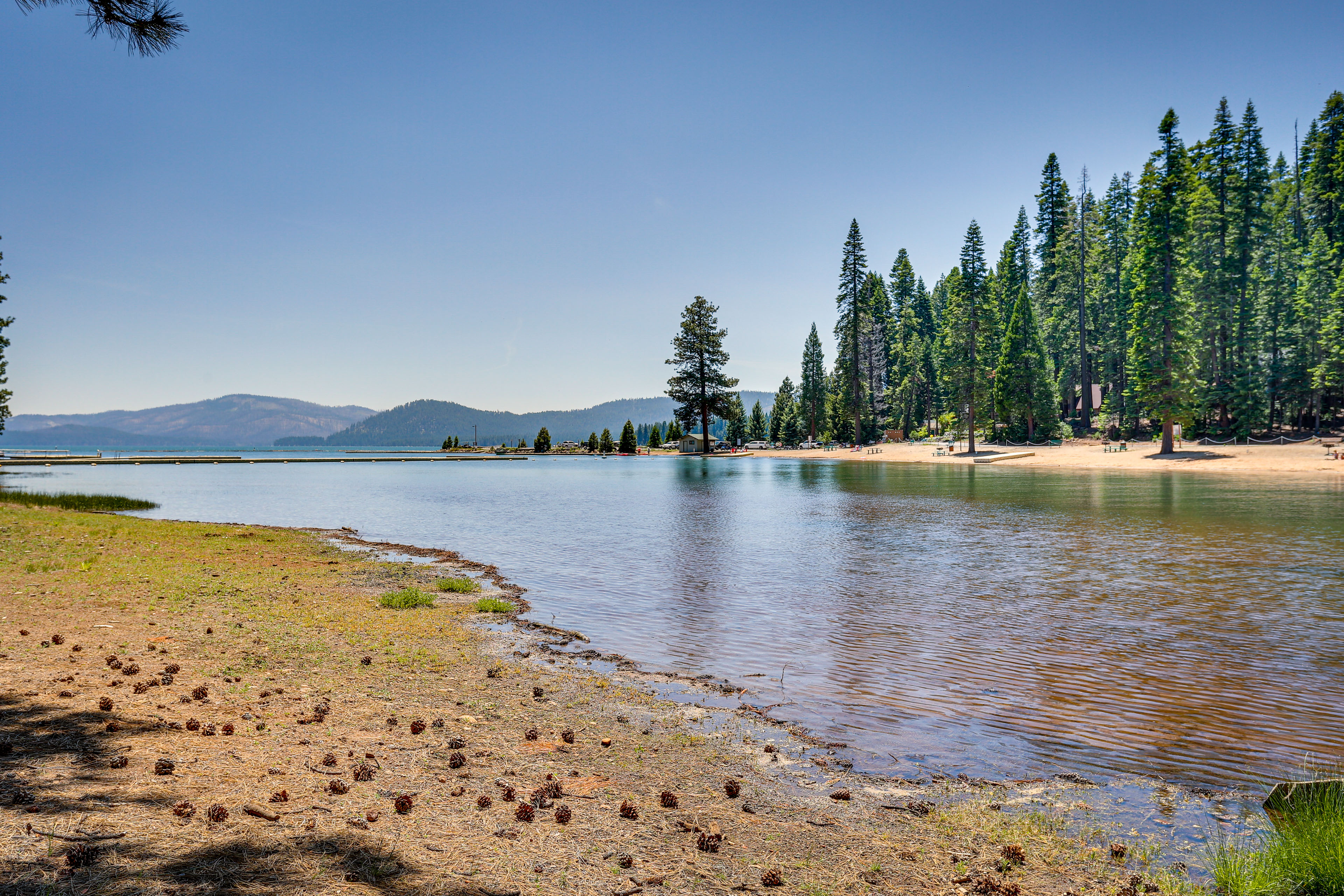 Property Image 2 - Lake Almanor Cabin w/ Deck & Beach Access