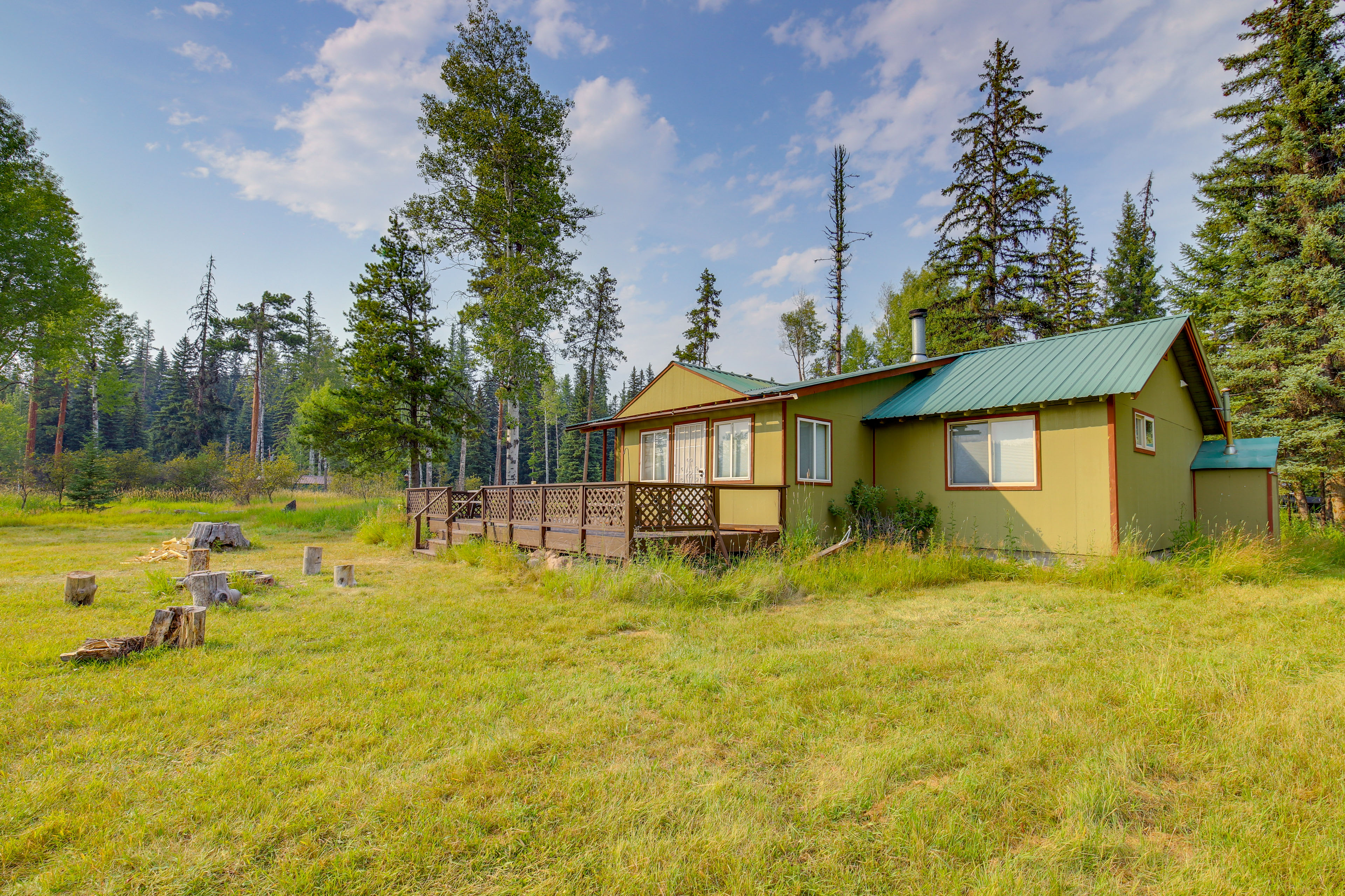 Property Image 2 - Hike, Bike & Boat: Cabin w/ Dock on Seeley Lake!