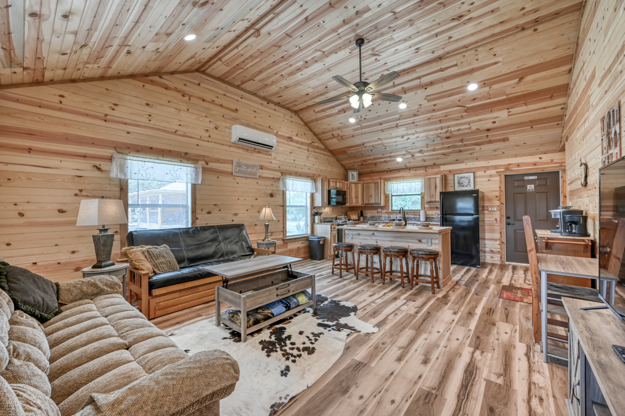Property Image 2 - Cozy Cabin | Firepit and Grill | 10 mins to Main St