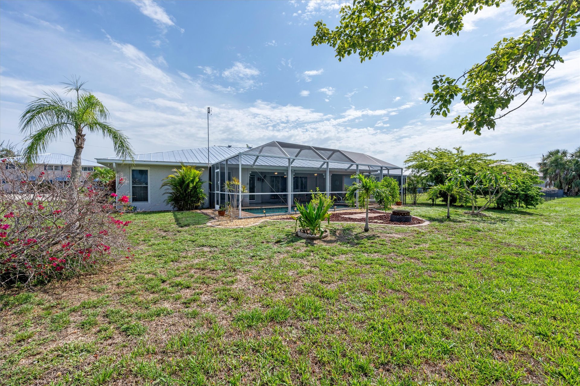 Huge backyard space