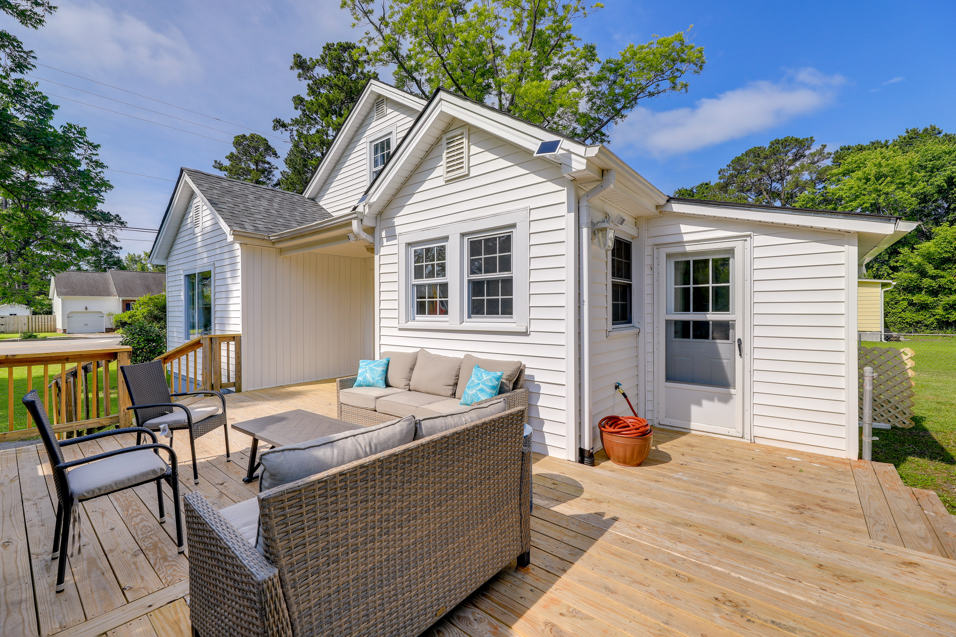 New Bern Vacation Rental with Private Yard!