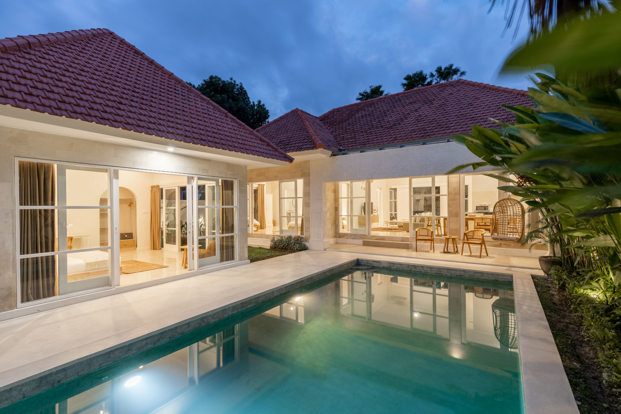 Property Image 1 - Dyoo Mediterranean Villa with Pool in Canggu