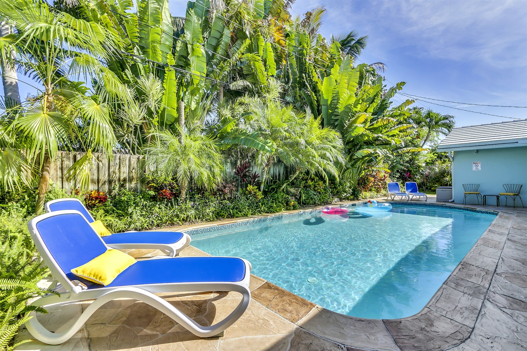 Private Pool | numerous lounge chairs to unwind and soak up the Florida sun