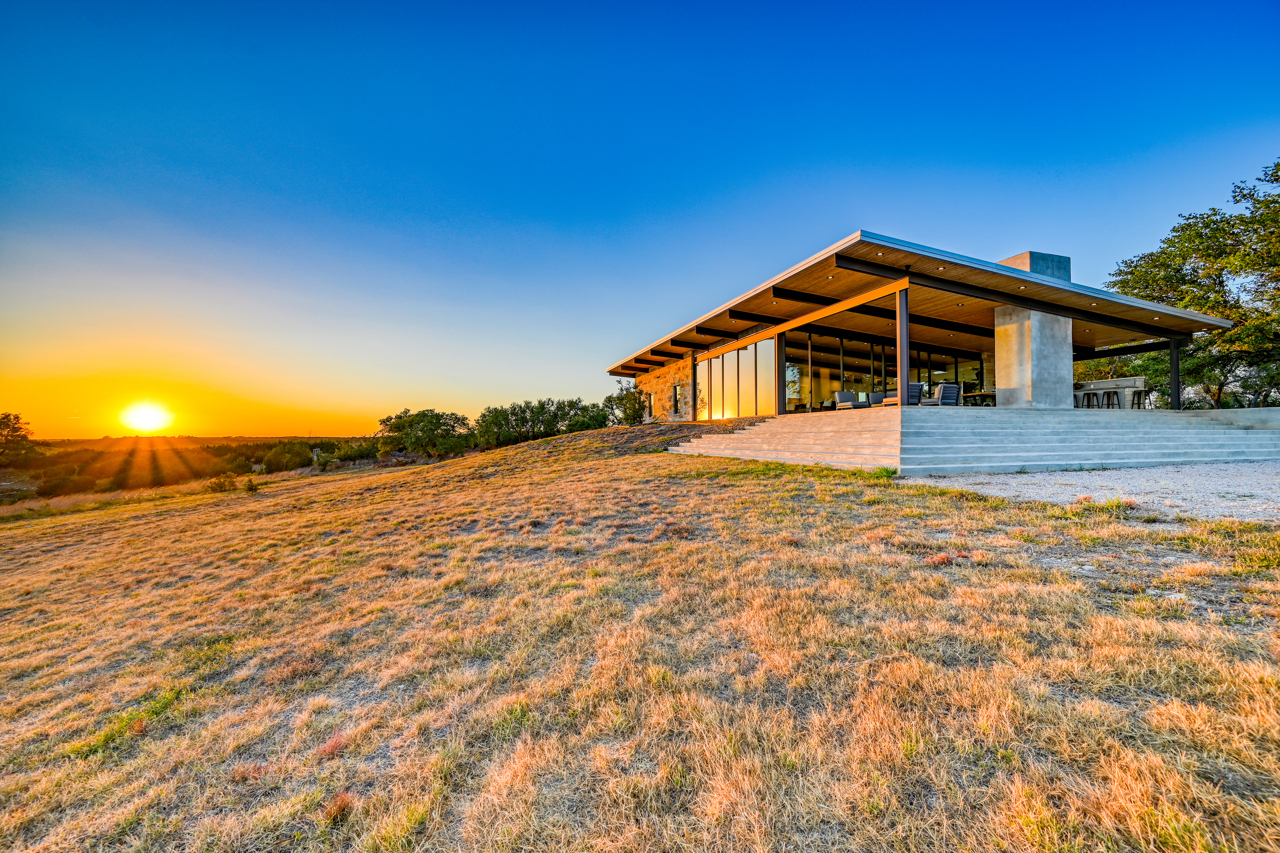 Step outside onto the back porch and immerse yourself in the beauty of the horizon.