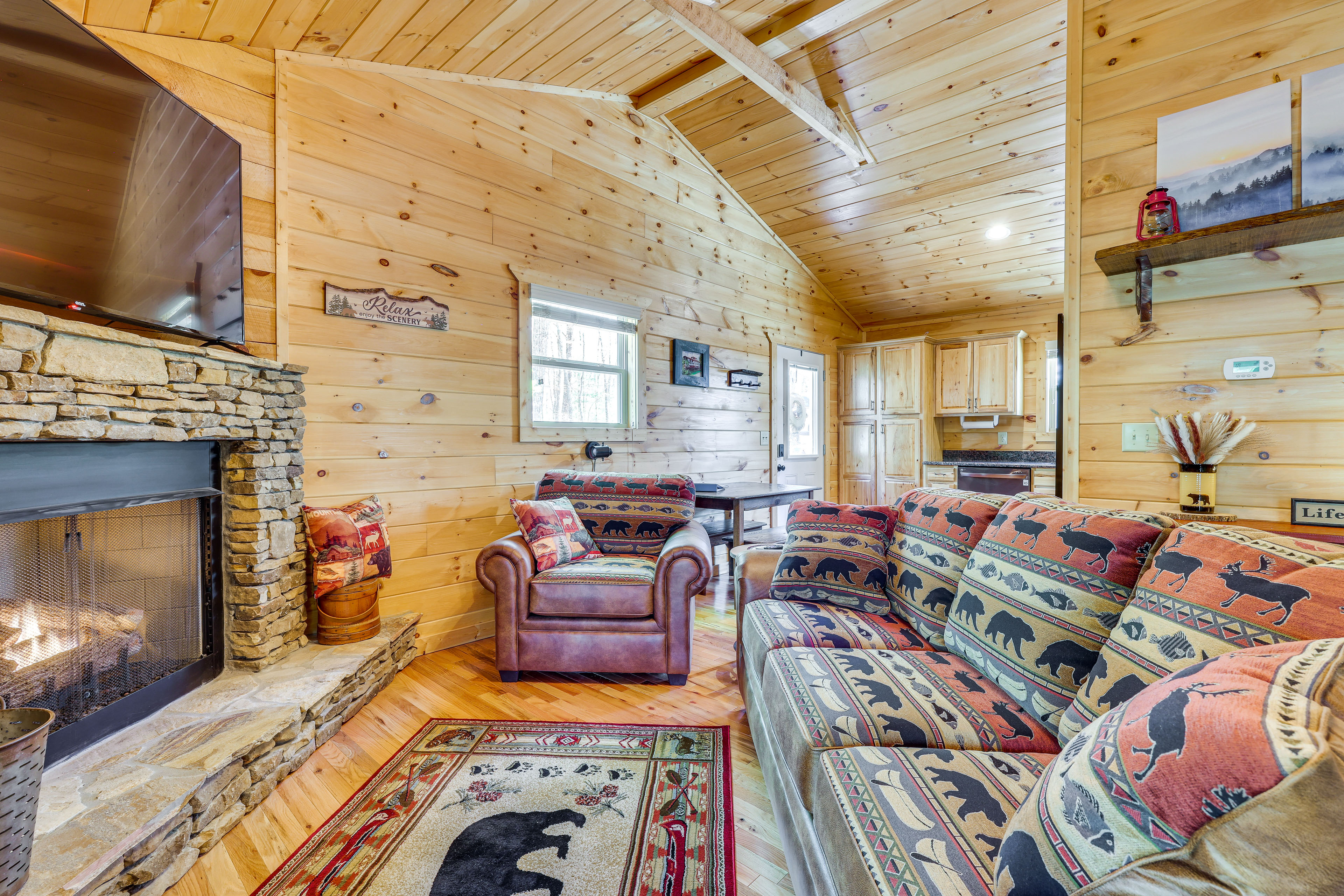 Property Image 1 - Blue Ridge Mountain Cabin Rental w/ Fire Pit!