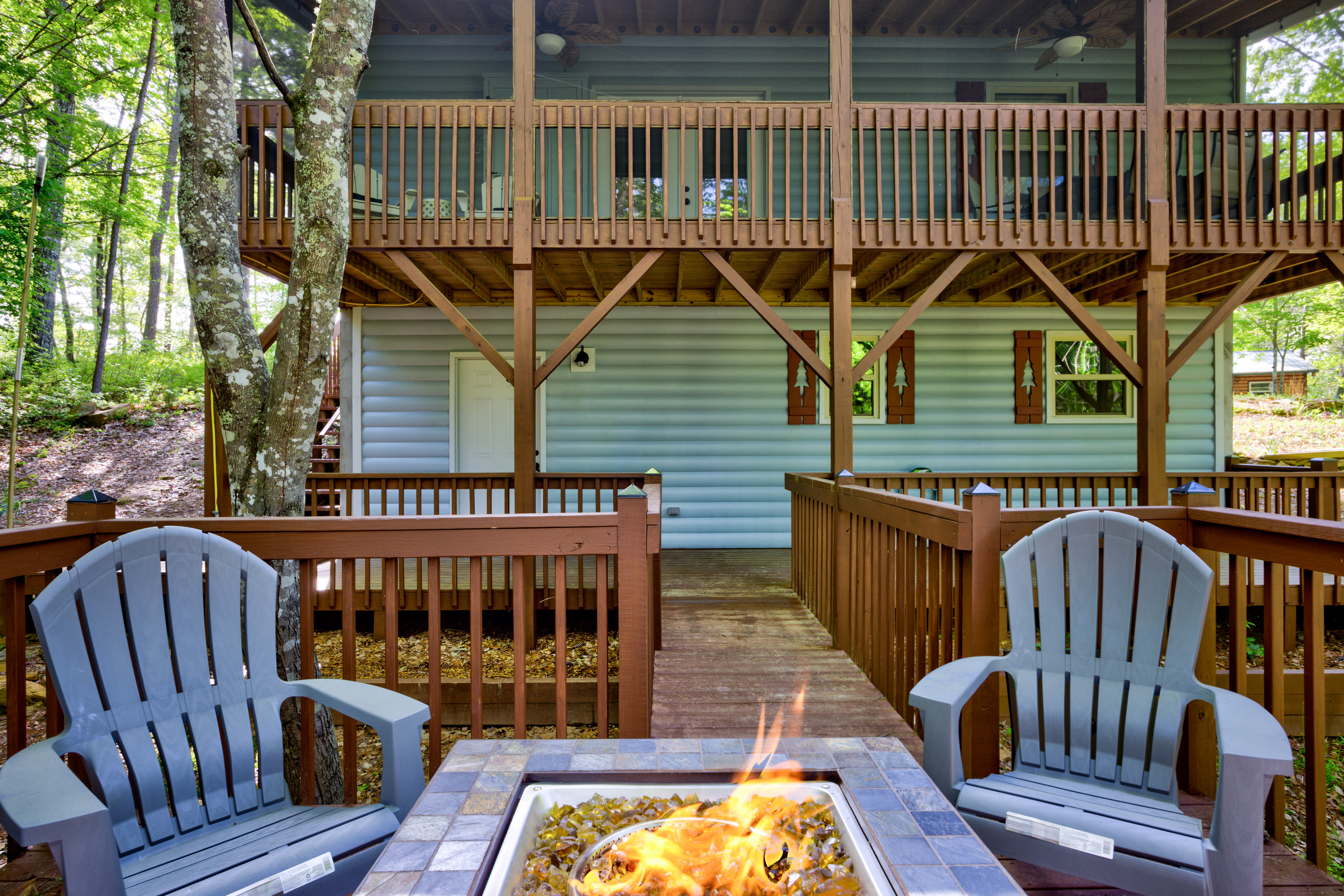 Property Image 2 - Blue Ridge Mountain Cabin Rental w/ Fire Pit!