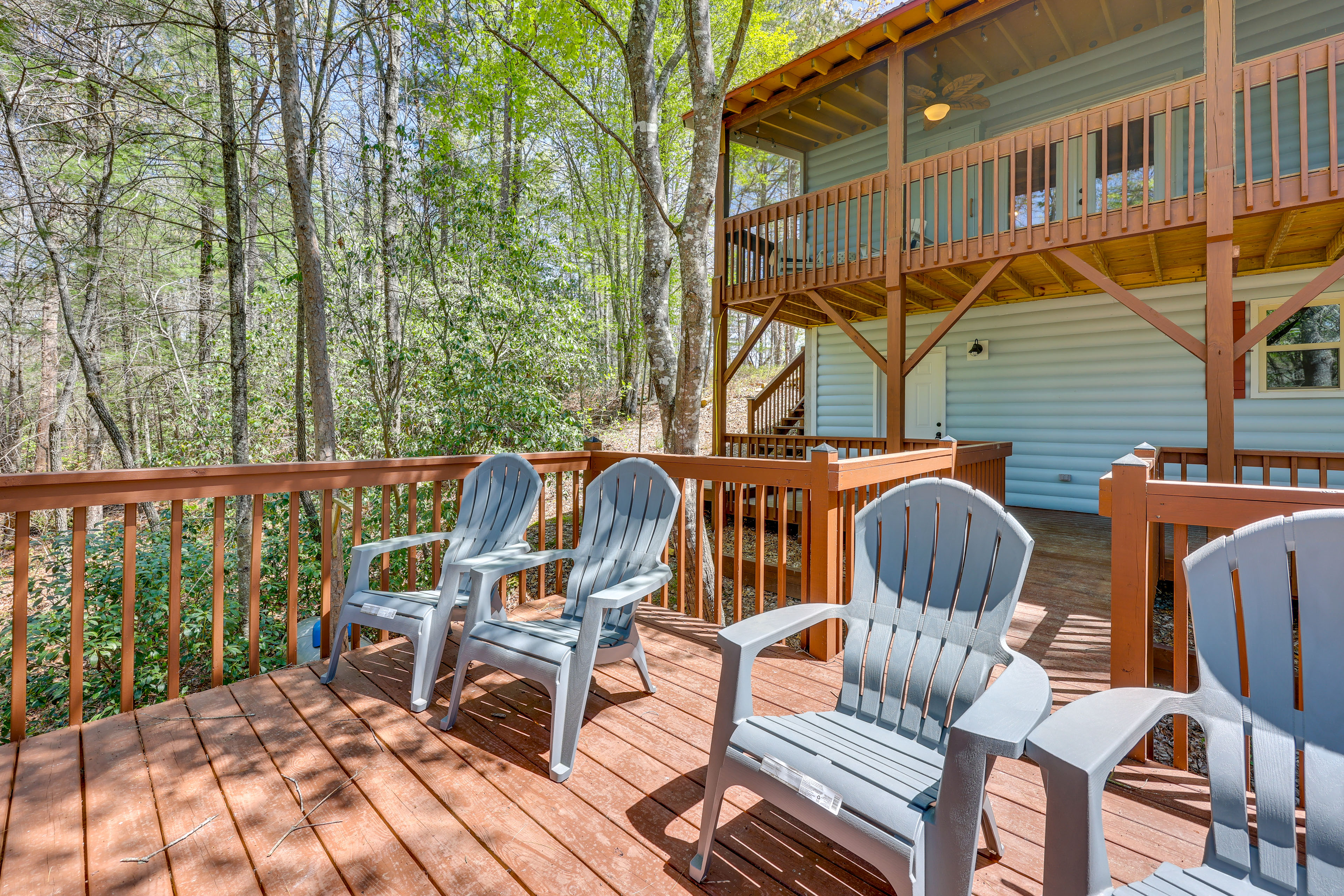 Property Image 2 - Blue Ridge Mountain Cabin Rental w/ Fire Pit!