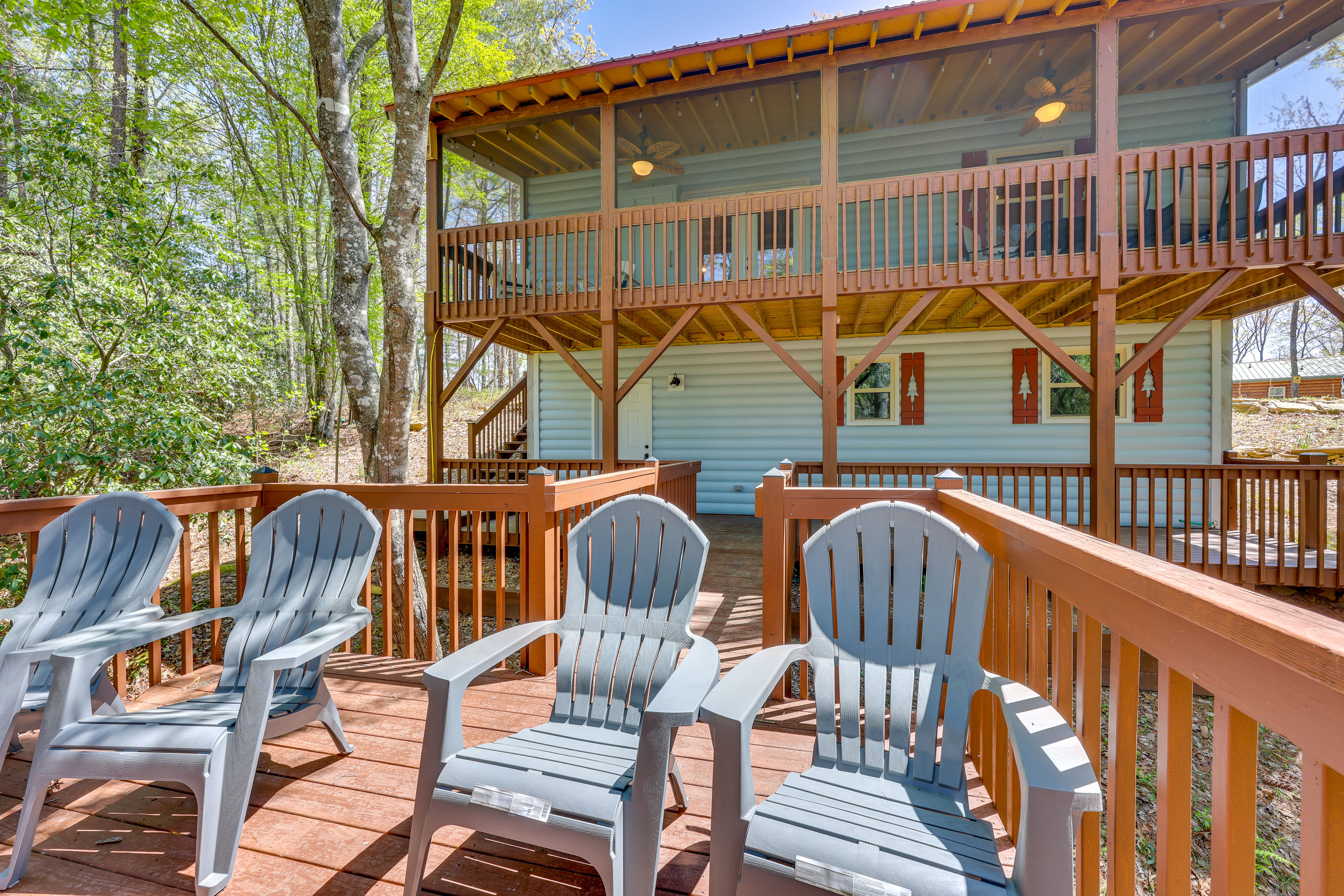 Property Image 1 - Blue Ridge Mountain Cabin Rental w/ Fire Pit!