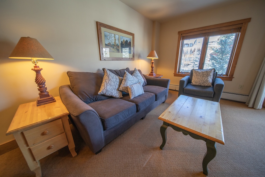 Crash here at the end of a full ski day!