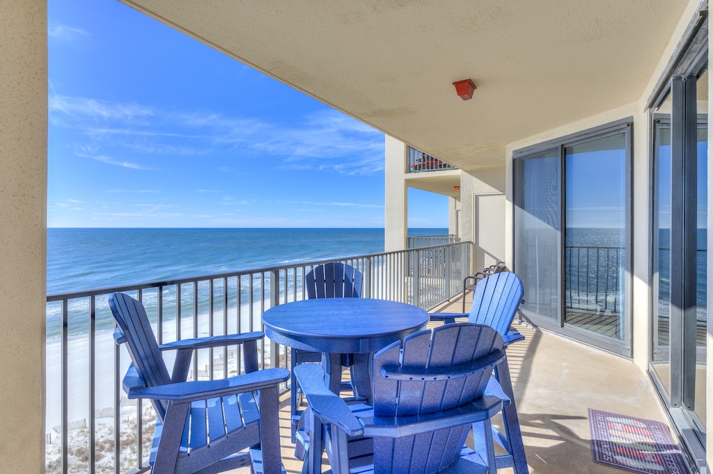 Private Balcony Overlooking the Gulf of Mexico