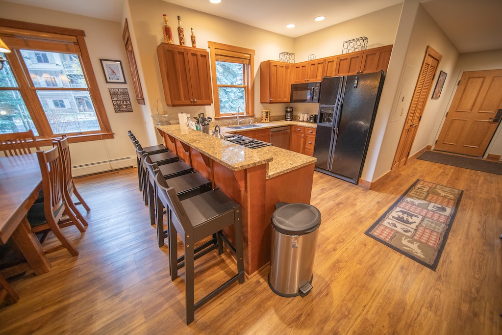 More seating at bar top