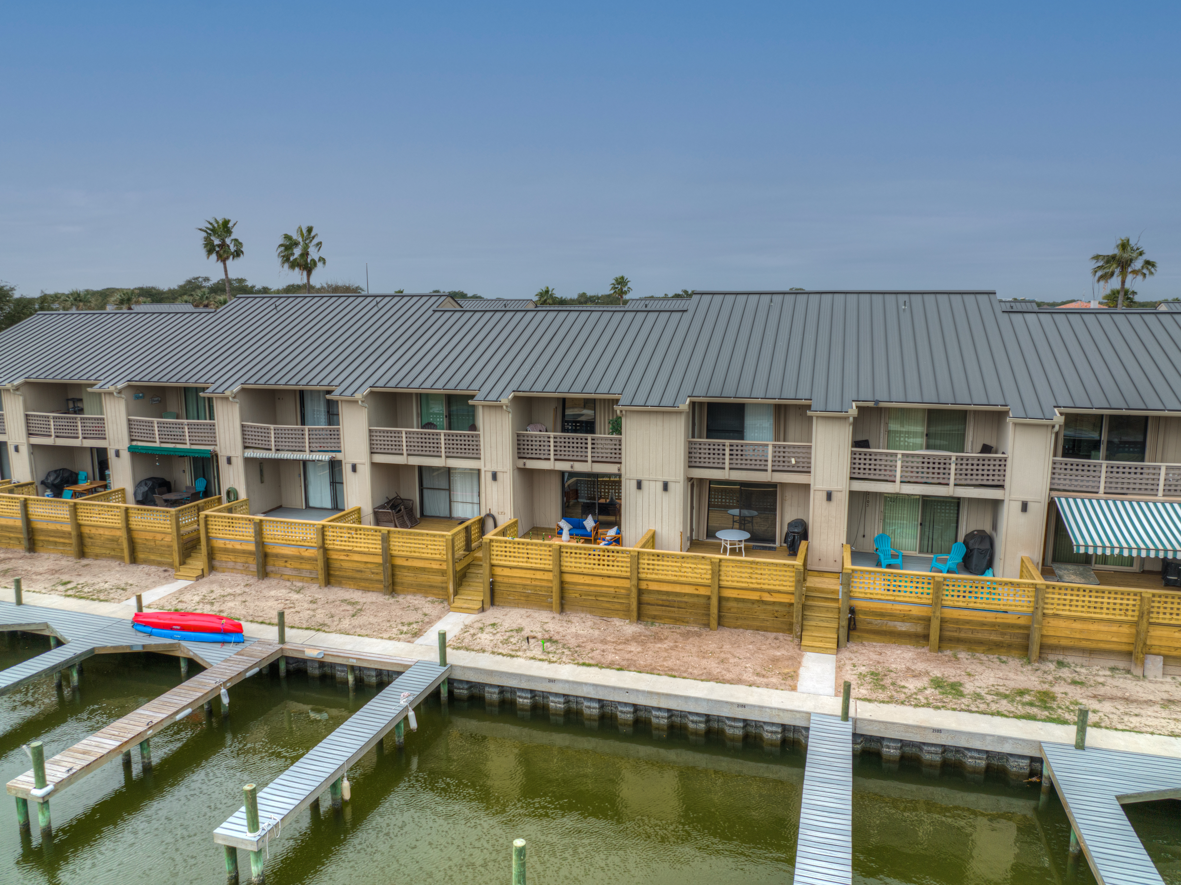 Exterior View of Dock Area