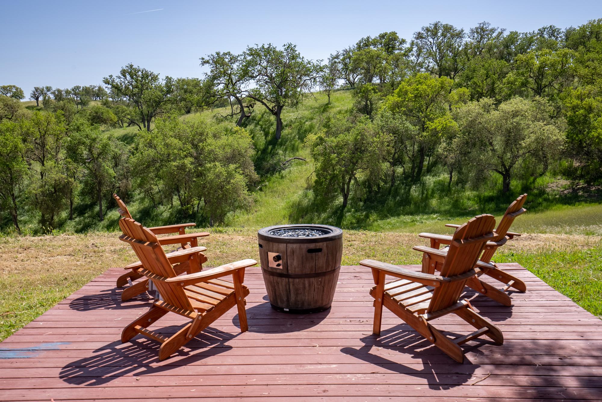 Soak in the Sun and Beautiful Views while enjoying Wine Country.