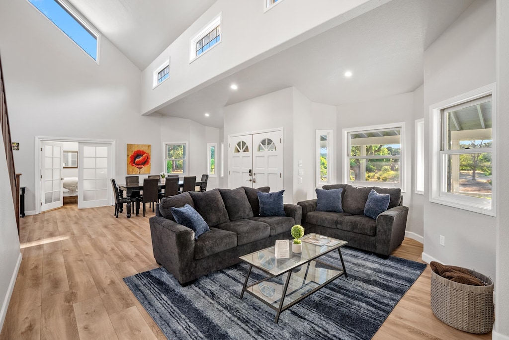 TV area is one of two in the home, located in the great room