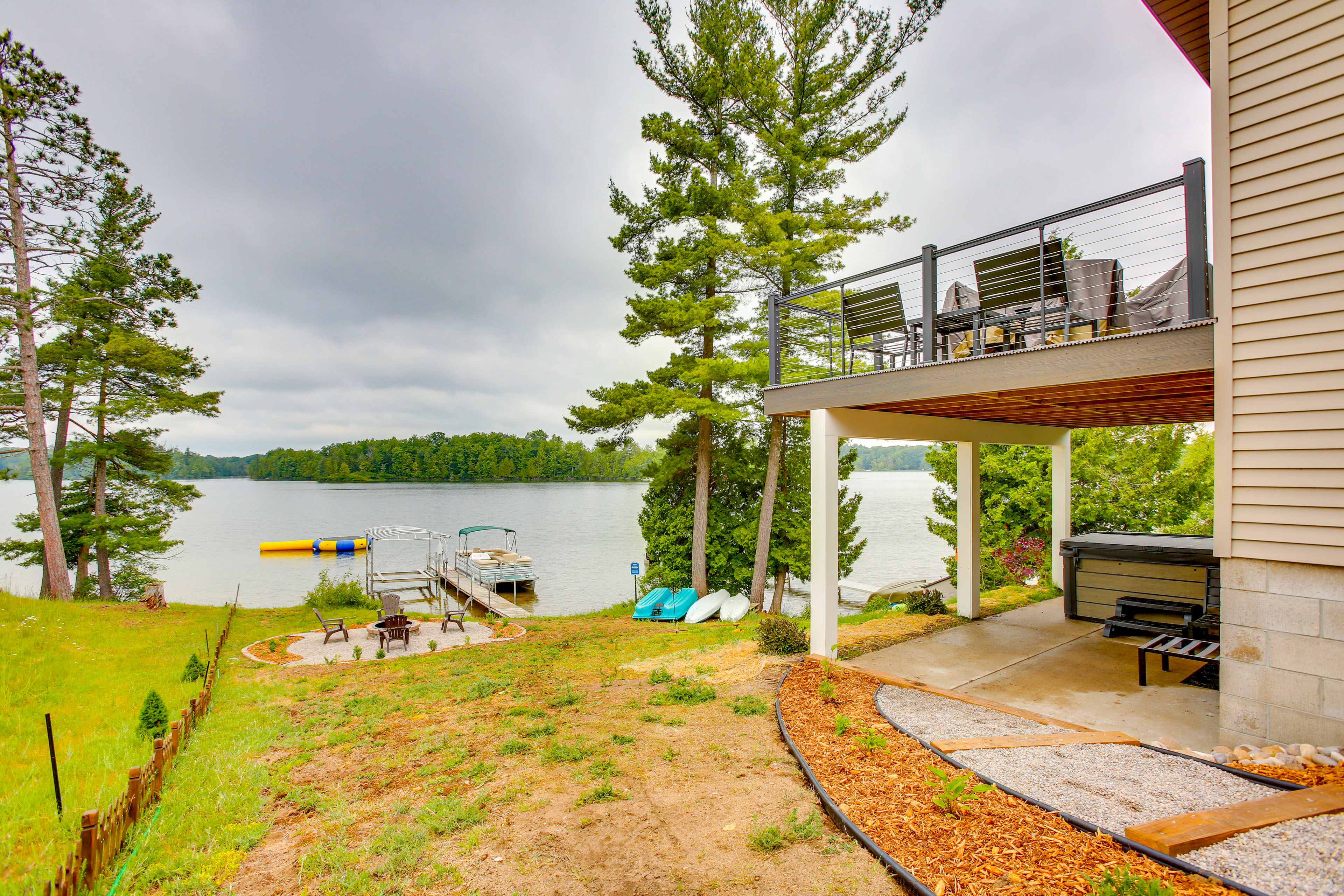 Property Image 2 - Modern Traverse City Lake House w/ Hot Tub!