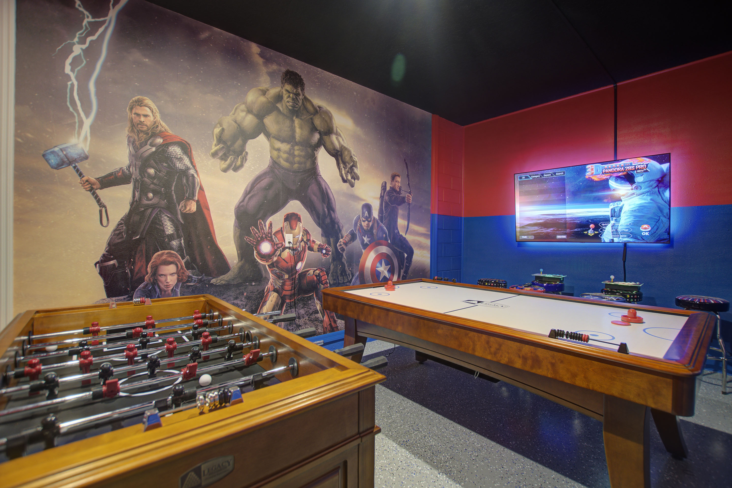 Avengers Revenge - Air-Conditioned Arcade / Games Room