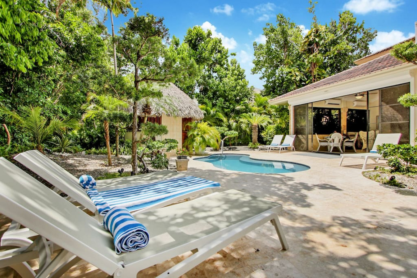 Property Image 2 - Tortuga B54: Lovely home-like villa near beach w/ pool, staff, and golf cart