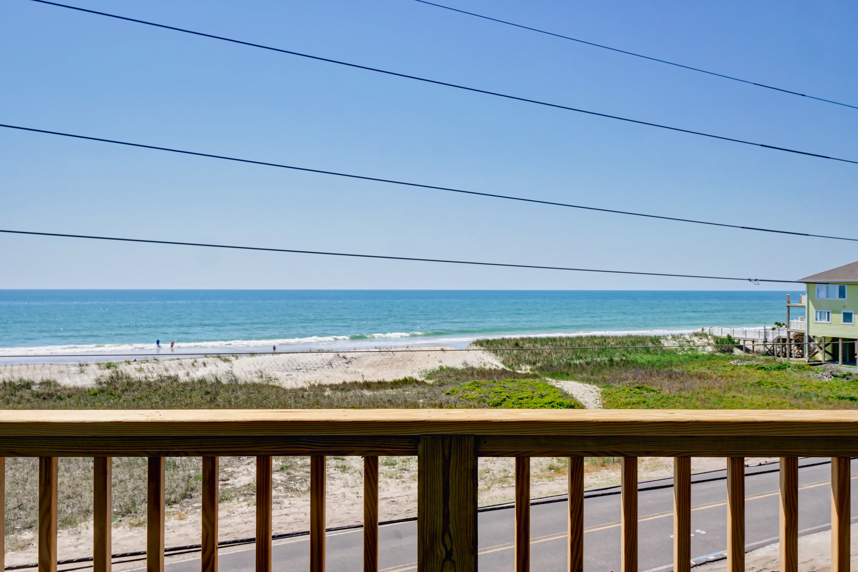 Beach access right across the street