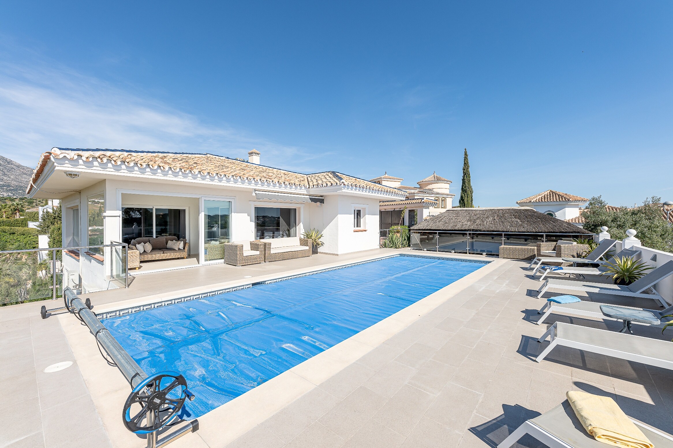 Property Image 1 - Stunning 6 Bed Villa Private Pool Mijas Golf