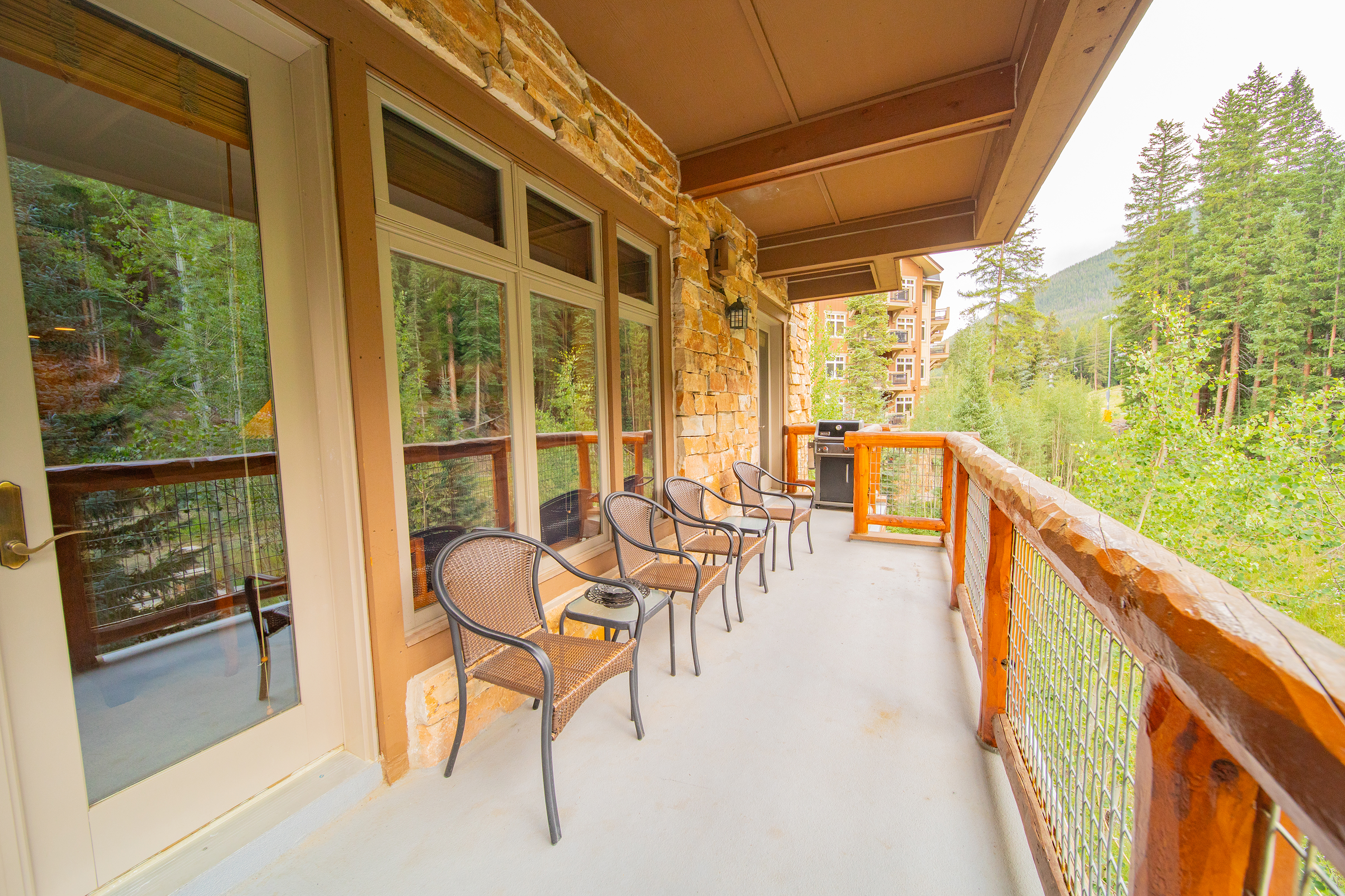 Your large private balcony!