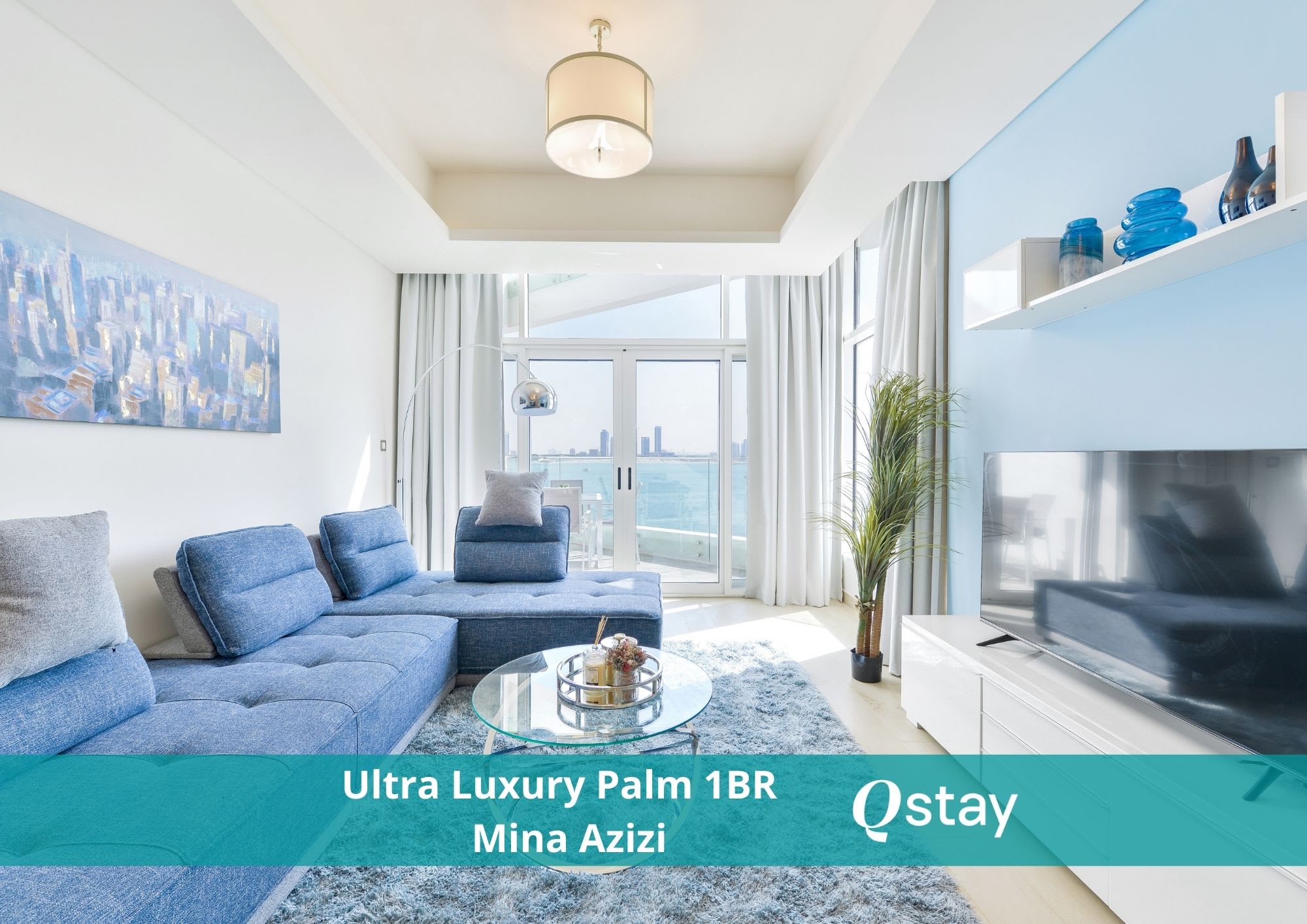 Property Image 1 - Ultra Luxury Palm 1BR · Mina Azizi · Private Beach