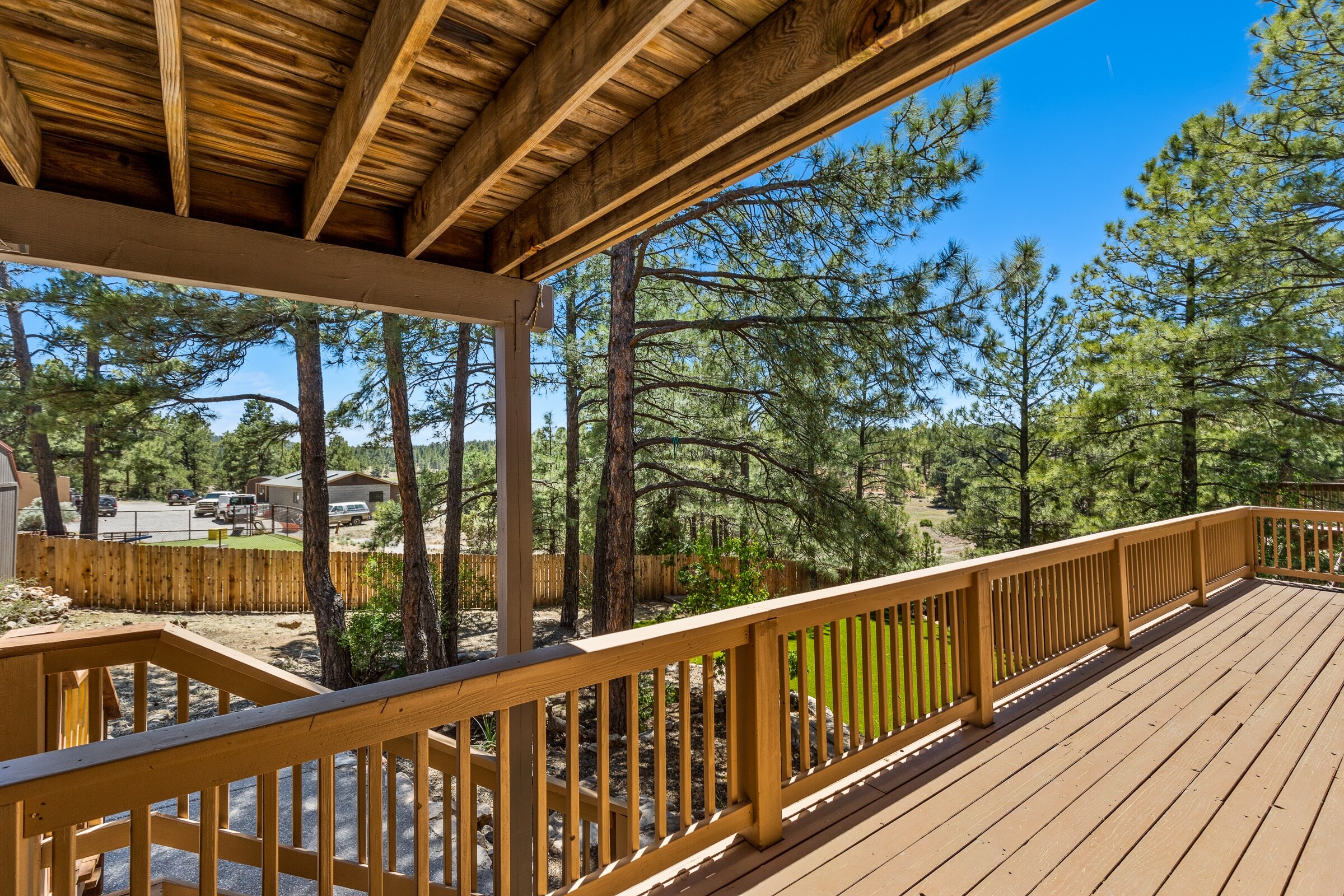 This home is next to the Flagstaff Urban Trail System (FUTS) and offers plenty of views of the Coconino National Forest. This home is next to the Flagstaff Urban Trail System (FUTS) and offers plenty of views of the Coconino National Forest.