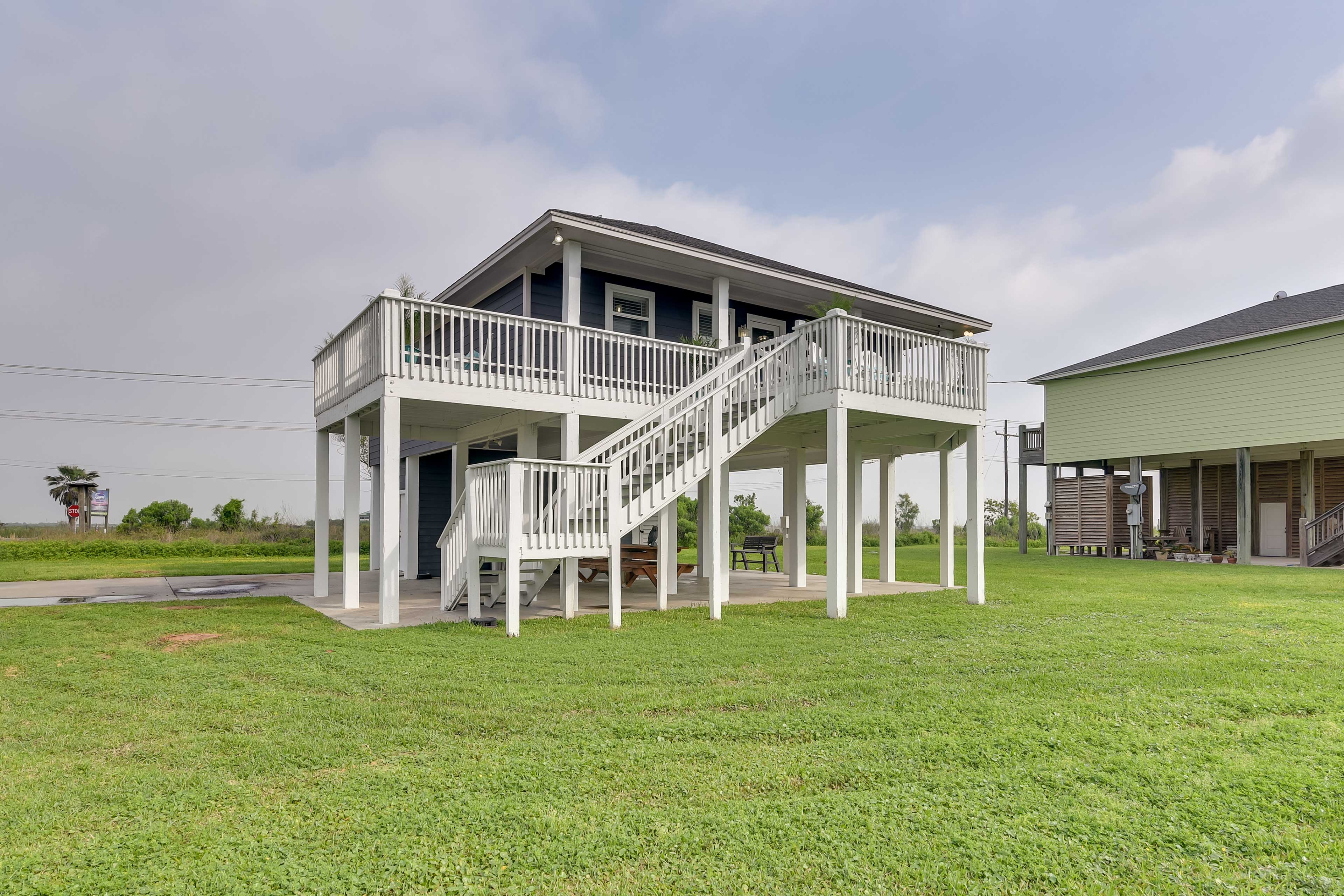 Property Image 1 - Modern Crystal Beach Vacation Home: Walk to Beach!