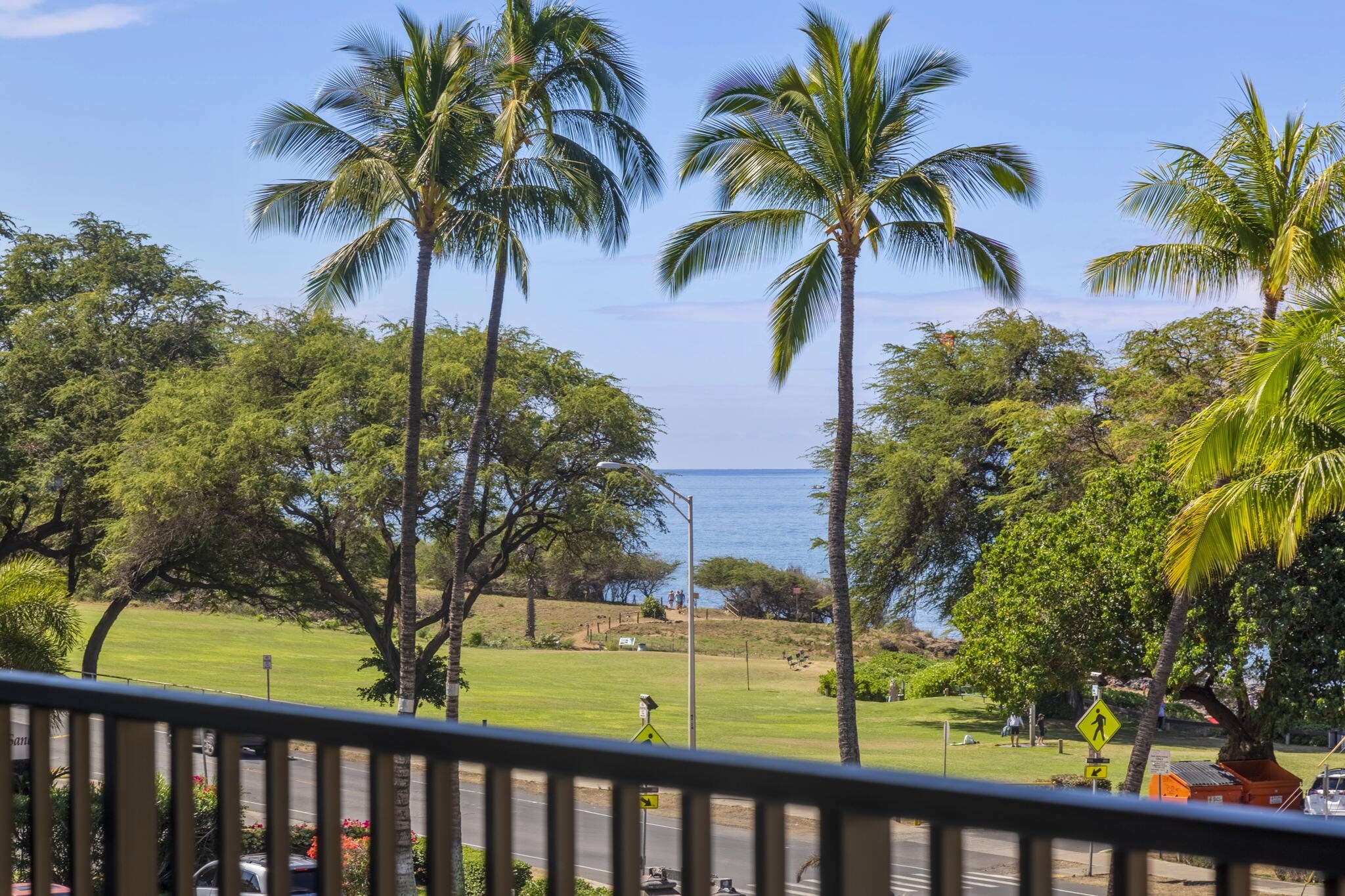 Gorgeous view of the Pacific Ocean from the private lanai.