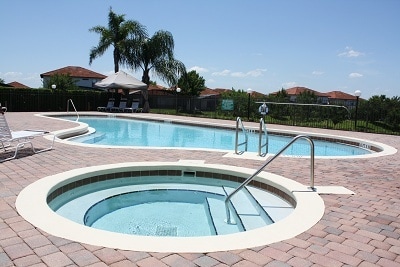 Community Pool with Spa